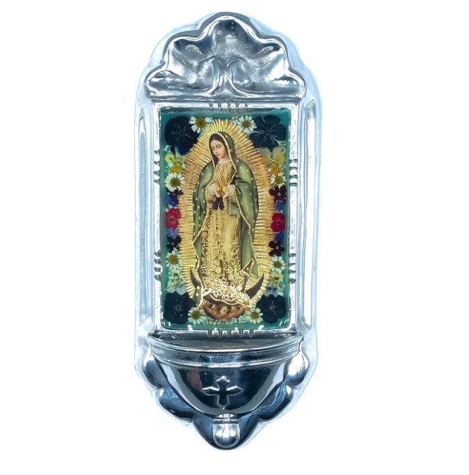 Pressed Flowers Wall Niche - Guadalupe Collection