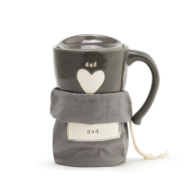 Dad Heart Travel Mug