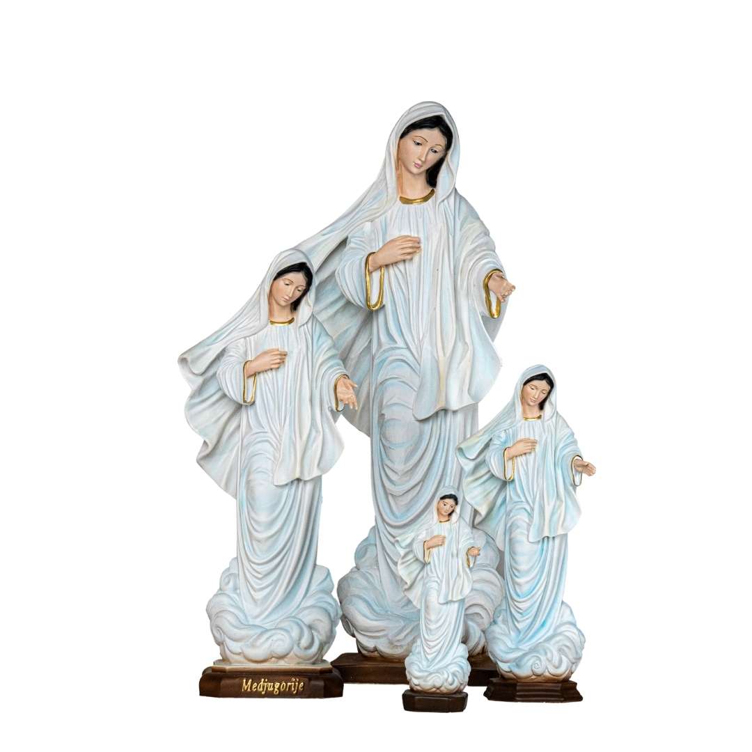 The Faith Gift Shop Our Lady of Medjugorje Queen of Peace- Hand Painted in Italy - Our Tuscany Collection -