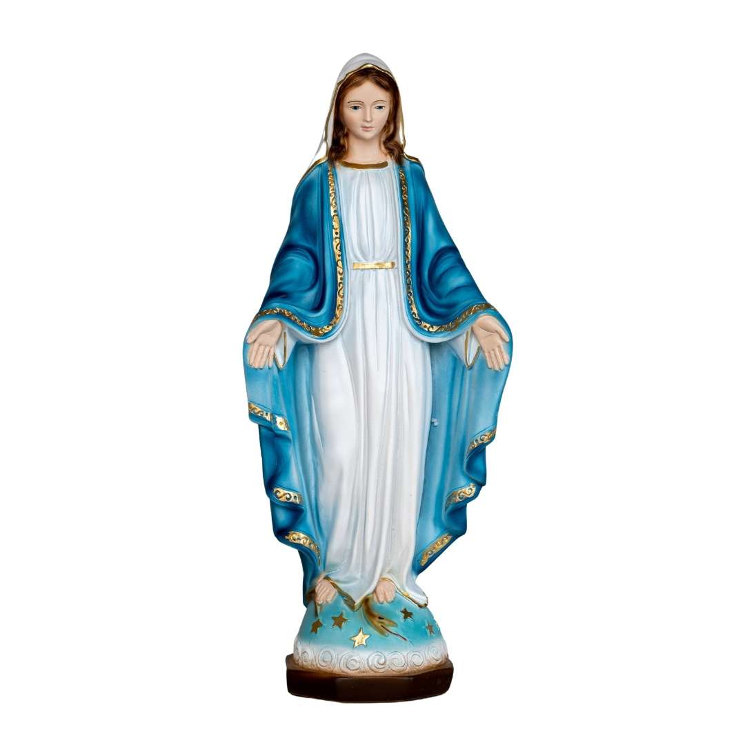 The Faith Gift Shop Our Lady of Grace - Miraculous Mary - Hand Painted in Italy - Our Tuscany Collection - Virgen La Milagrosa