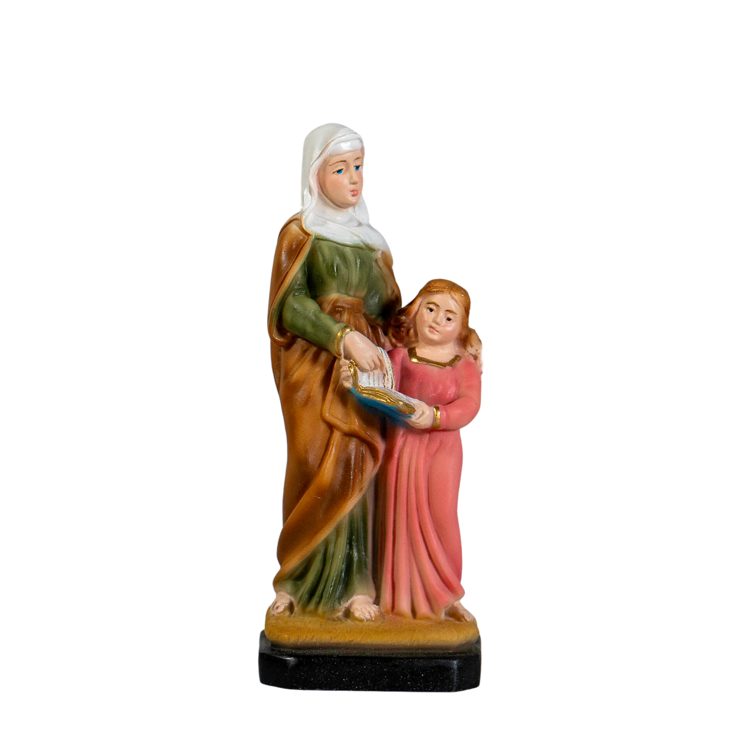 The Faith Gift Shop Saint Anne statue - Hand Painted in Italy - Our Tuscany Collection - Estatua de Santa Ana