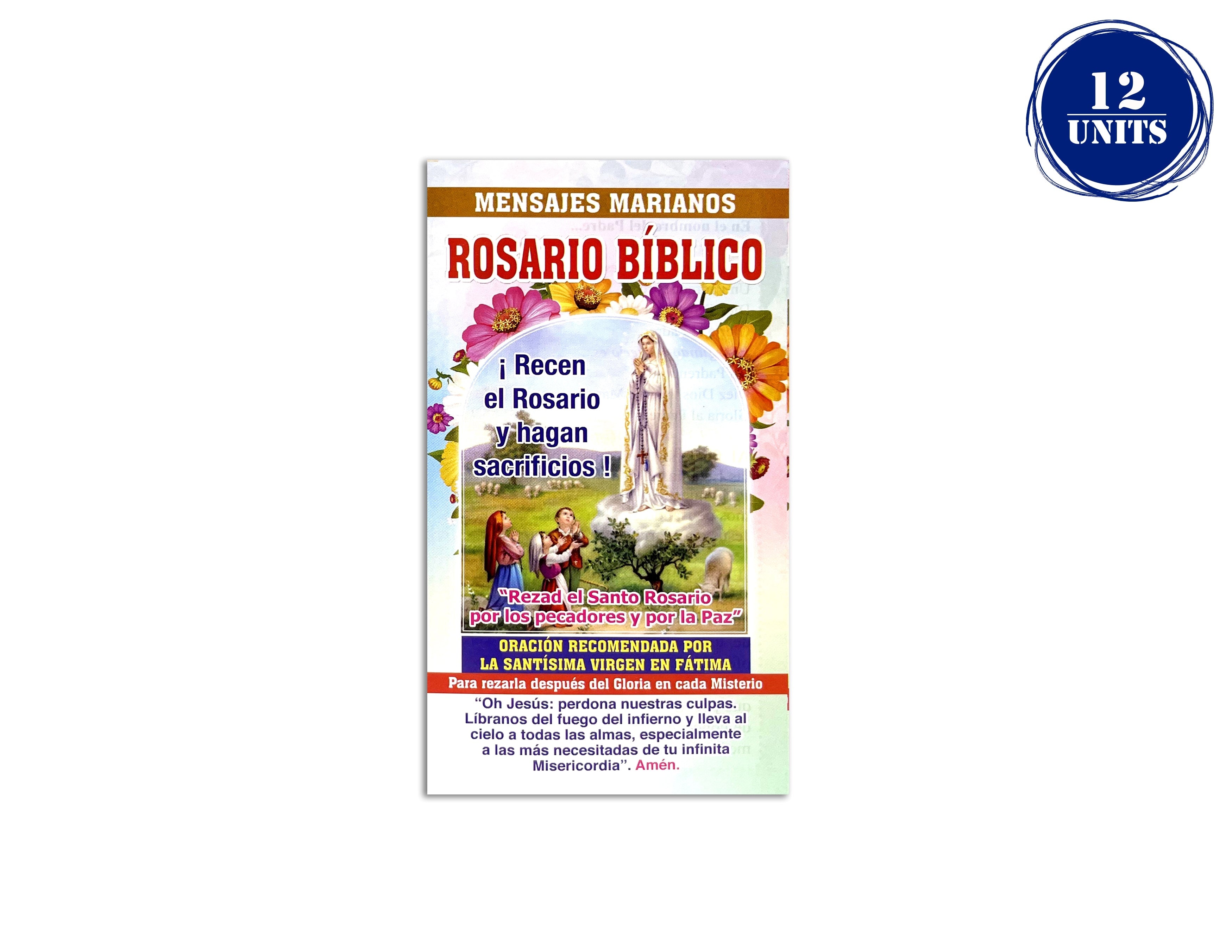 Plegable Rosario Bíblico