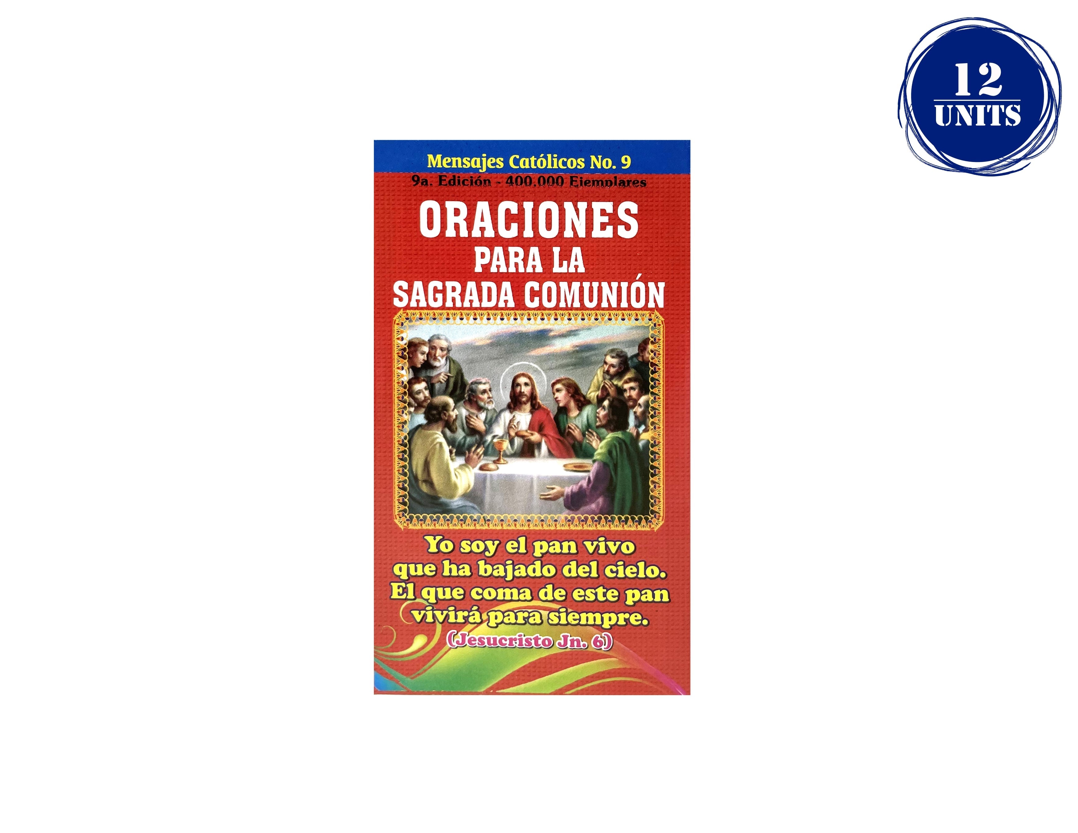 Plegable Oraciones para La Sagrada Comunión