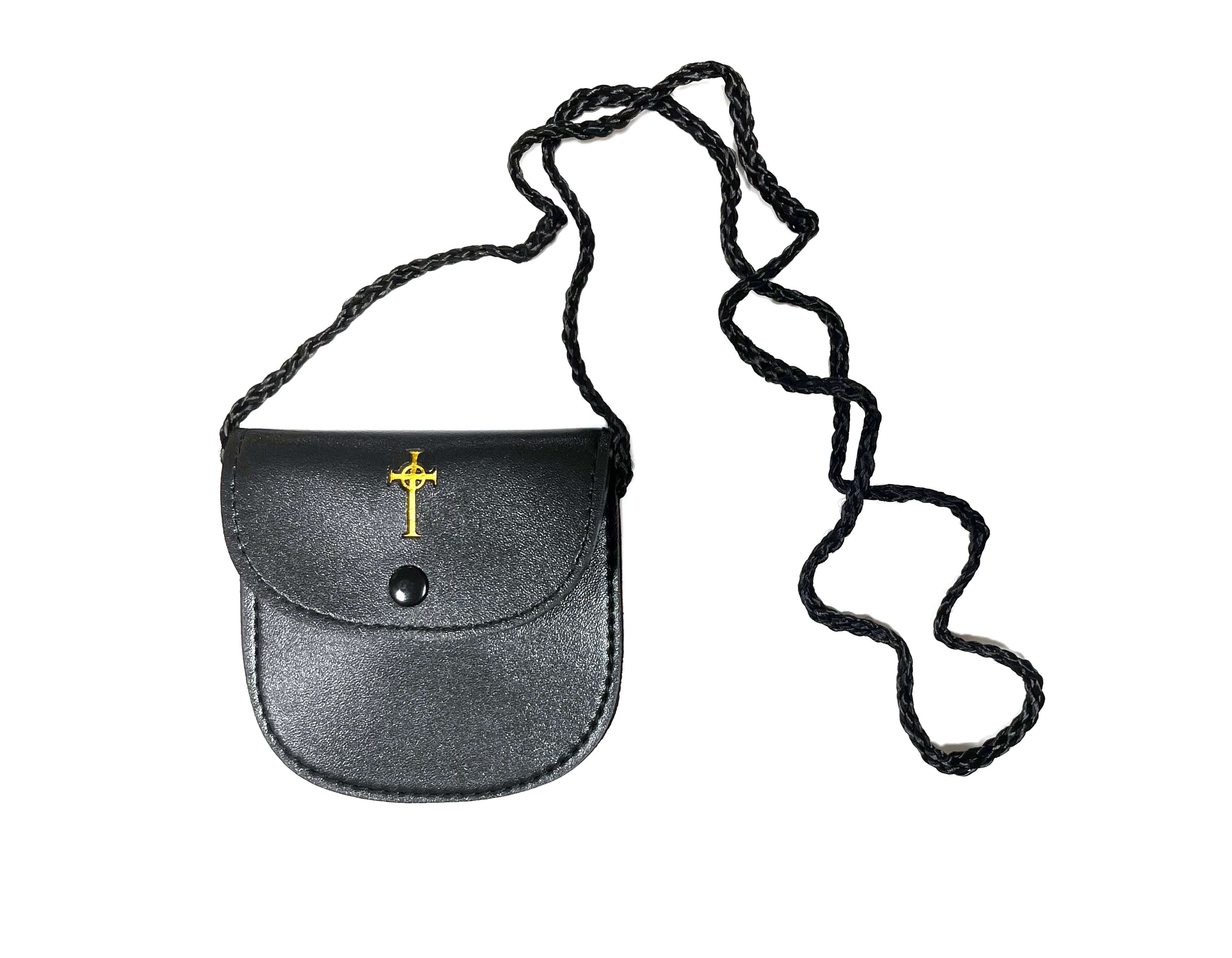 Black Pyx Burse with Strap