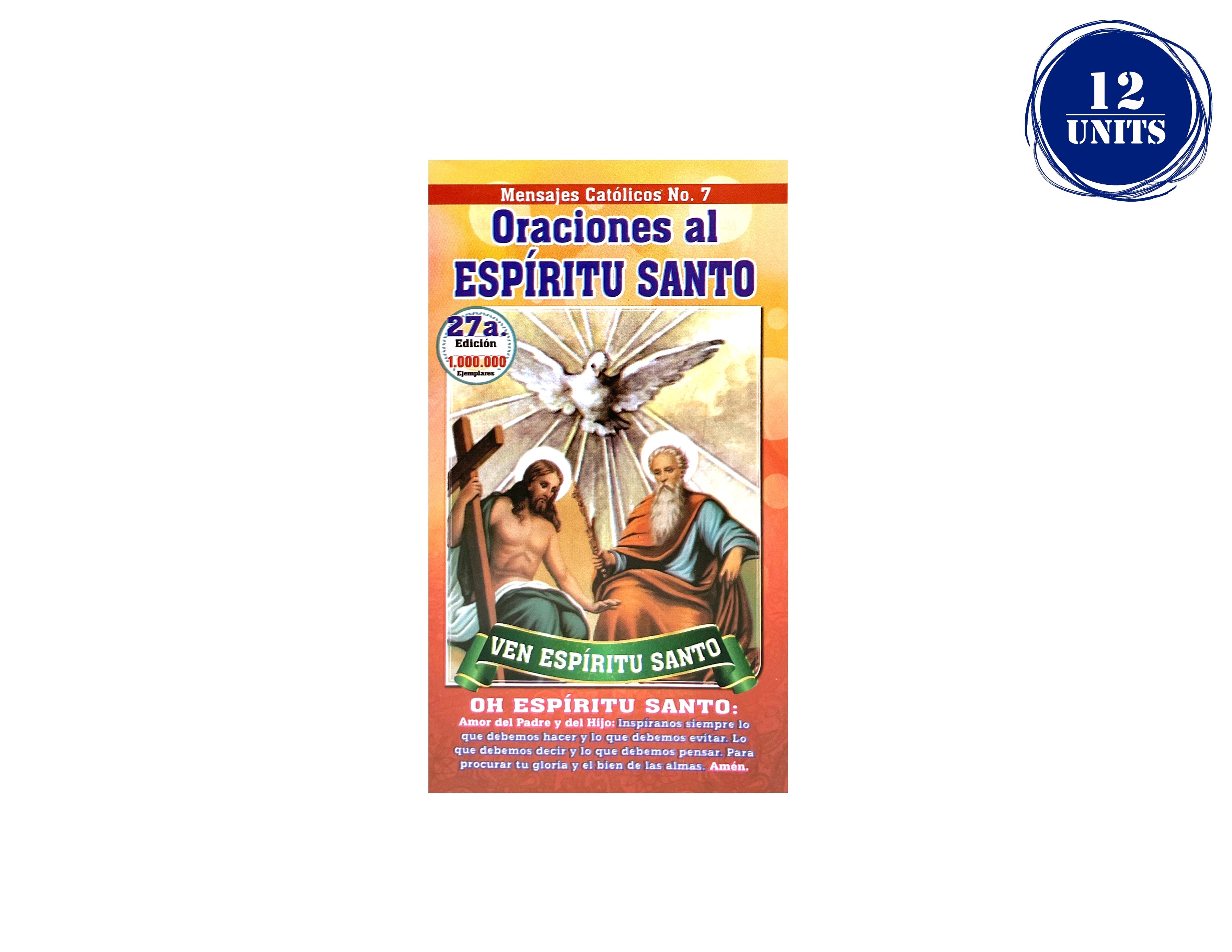 Plegable Oraciones al Espíritu Santo