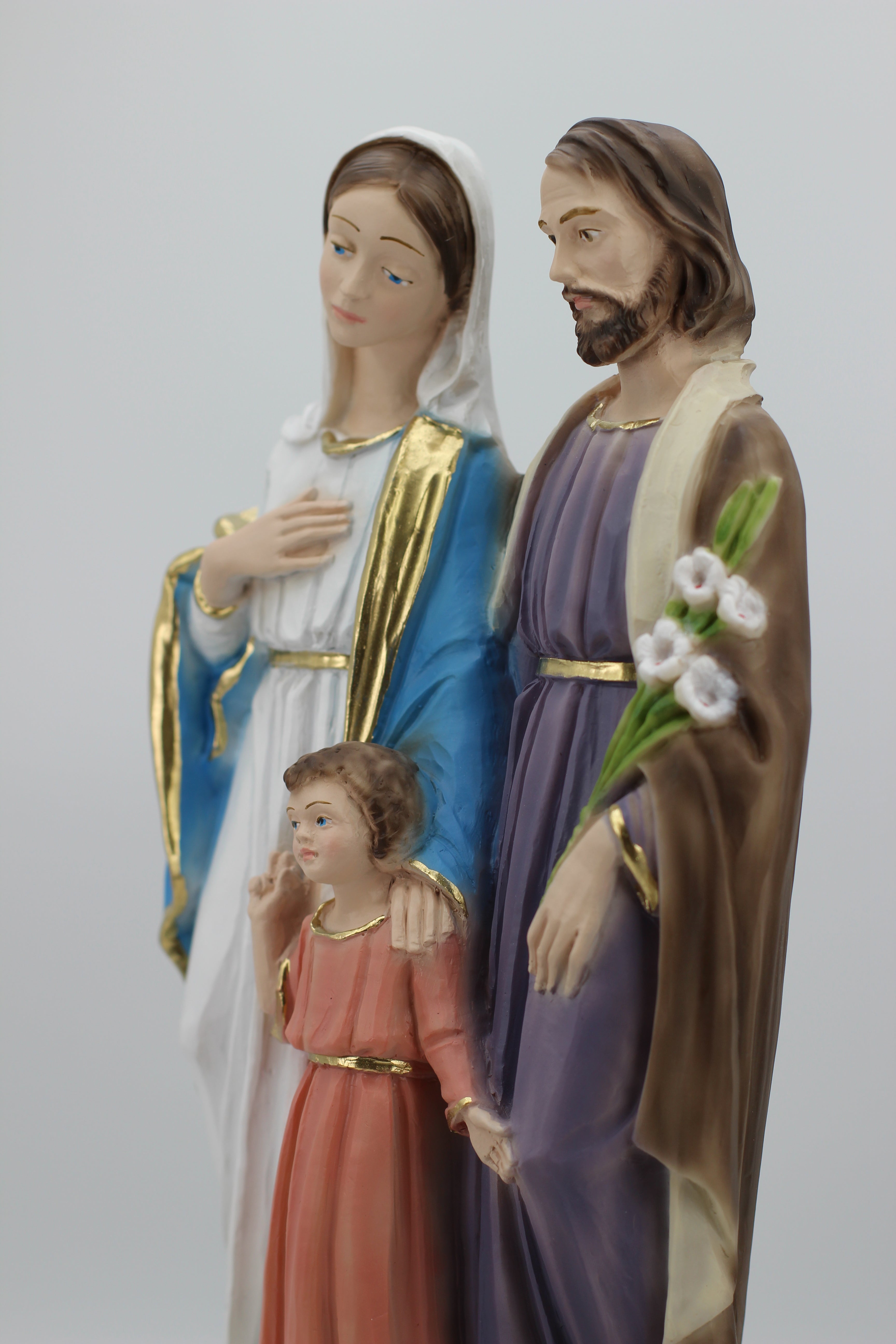 The Faith Gift Shop Sacred Holy Family - Hand Painted in Italy - Our Tuscany Collection - Sagrada Familia