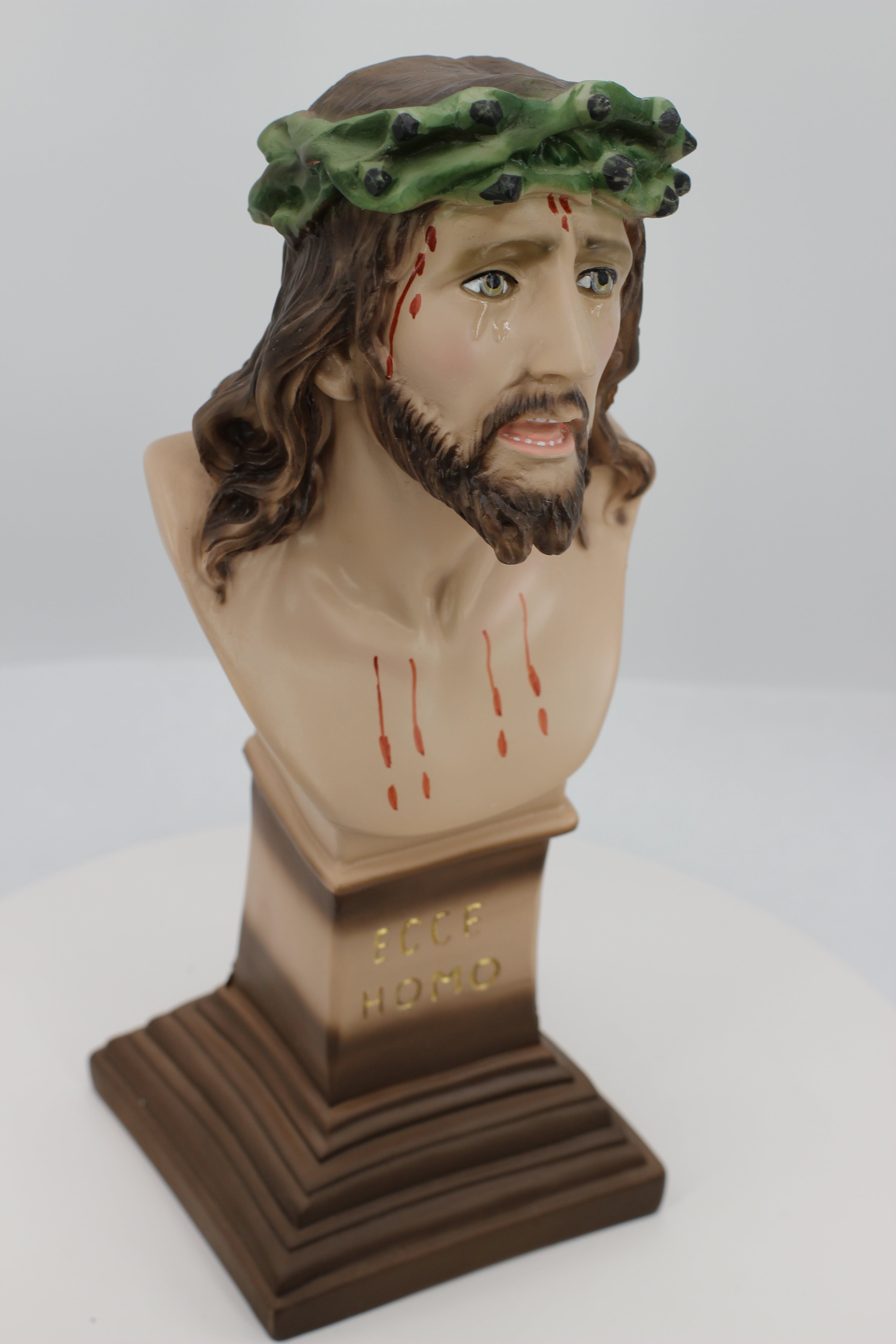Christ Crucified Ecce Homo Pedestal by the Faith Gift Shop / Cristo Crucificado Pedestal
