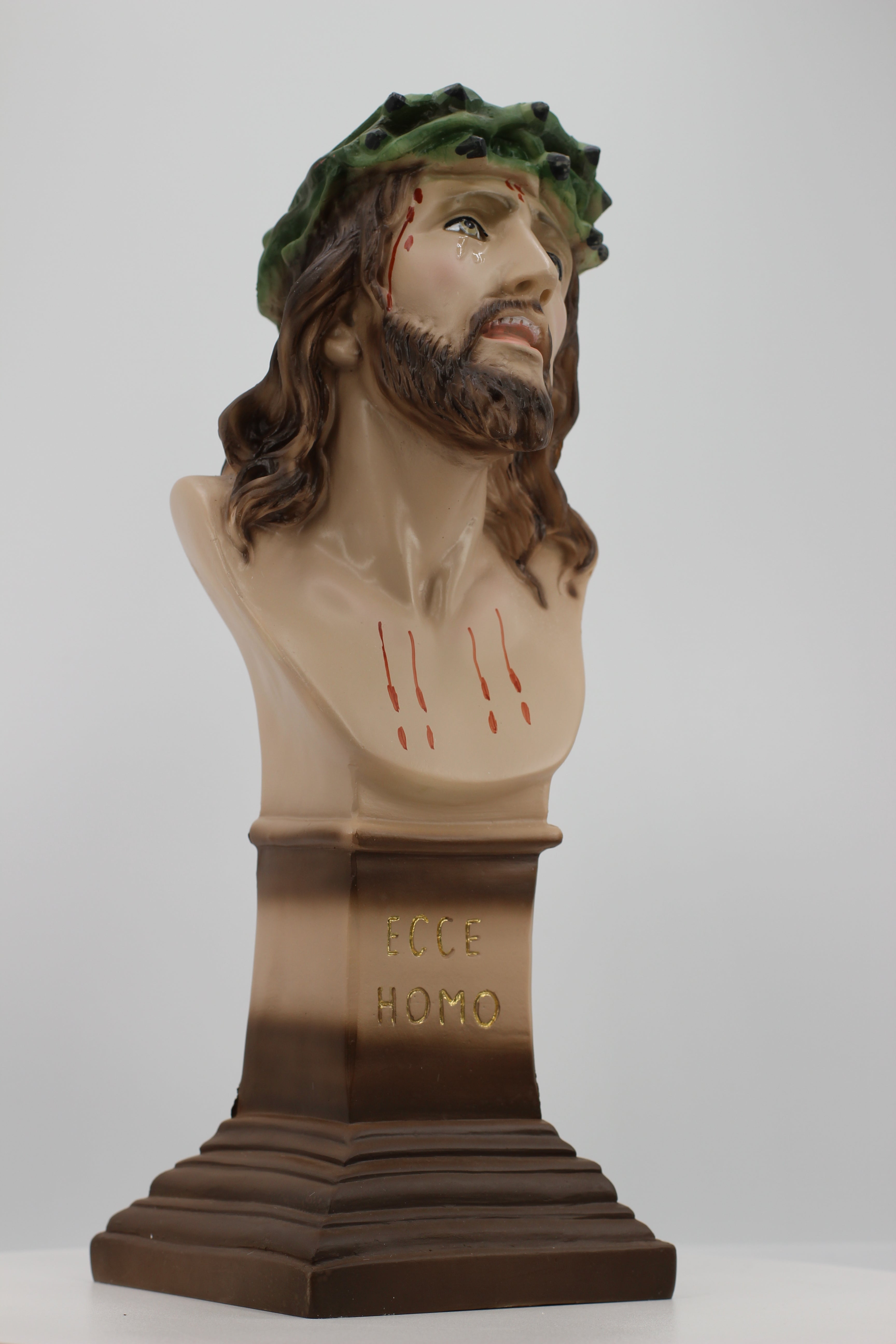 Christ Crucified Ecce Homo Pedestal by the Faith Gift Shop / Cristo Crucificado Pedestal