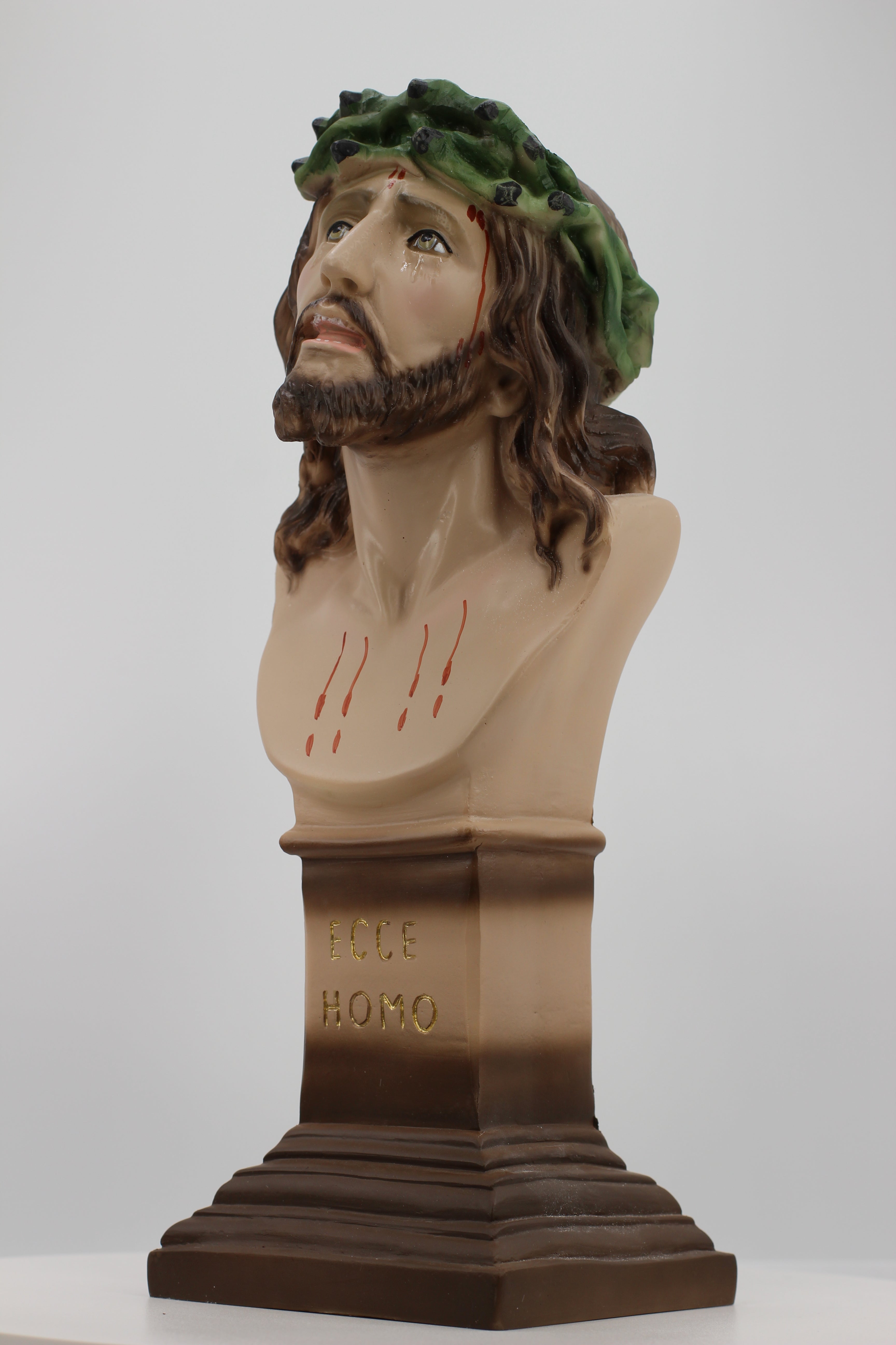 Christ Crucified Ecce Homo Pedestal by the Faith Gift Shop / Cristo Crucificado Pedestal