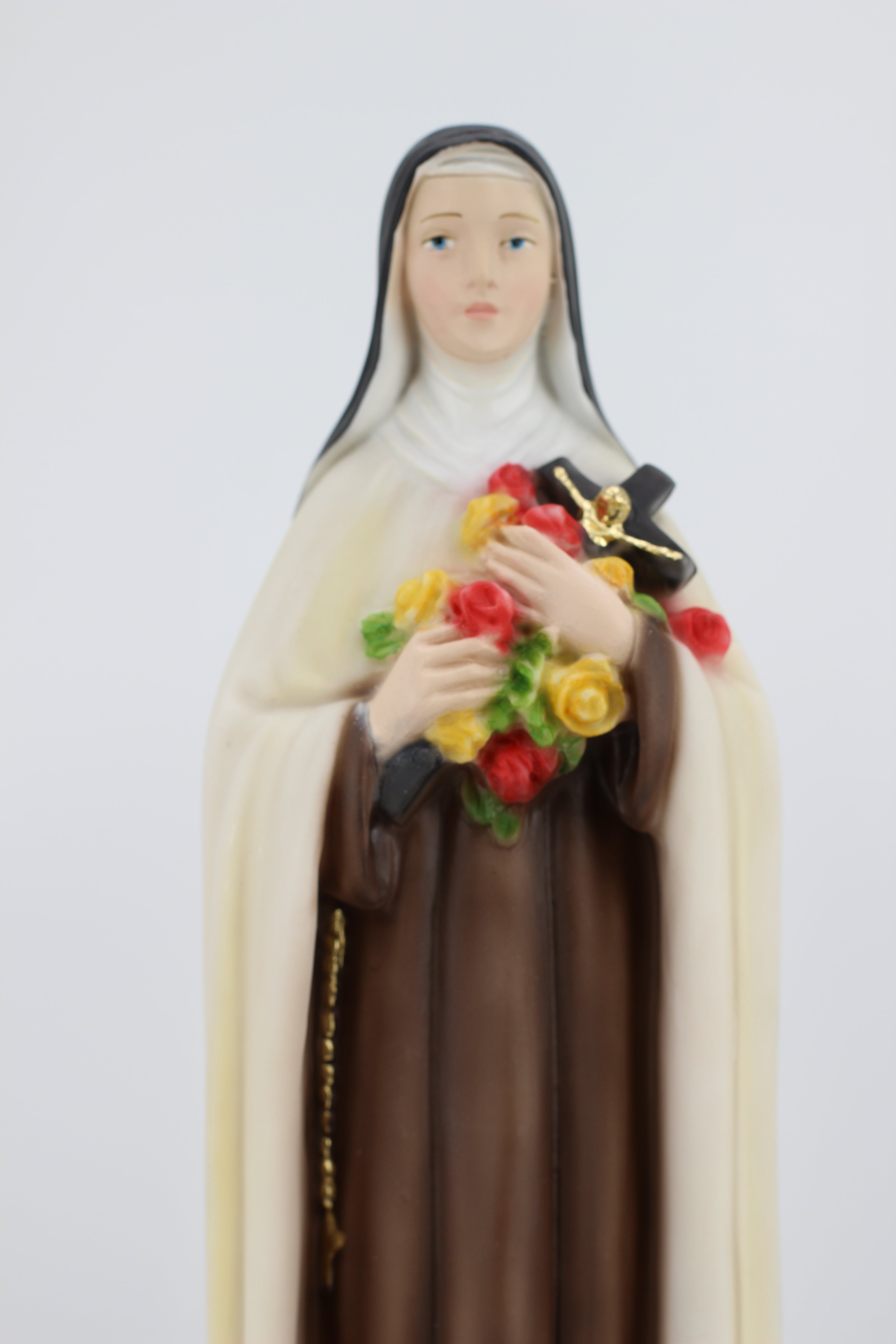 The Faith Gift Shop Saint Theresa of the Little Flowerstatue - Hand Painted in Italy - Our Tuscany Collection -Estatua de Santa Teresita