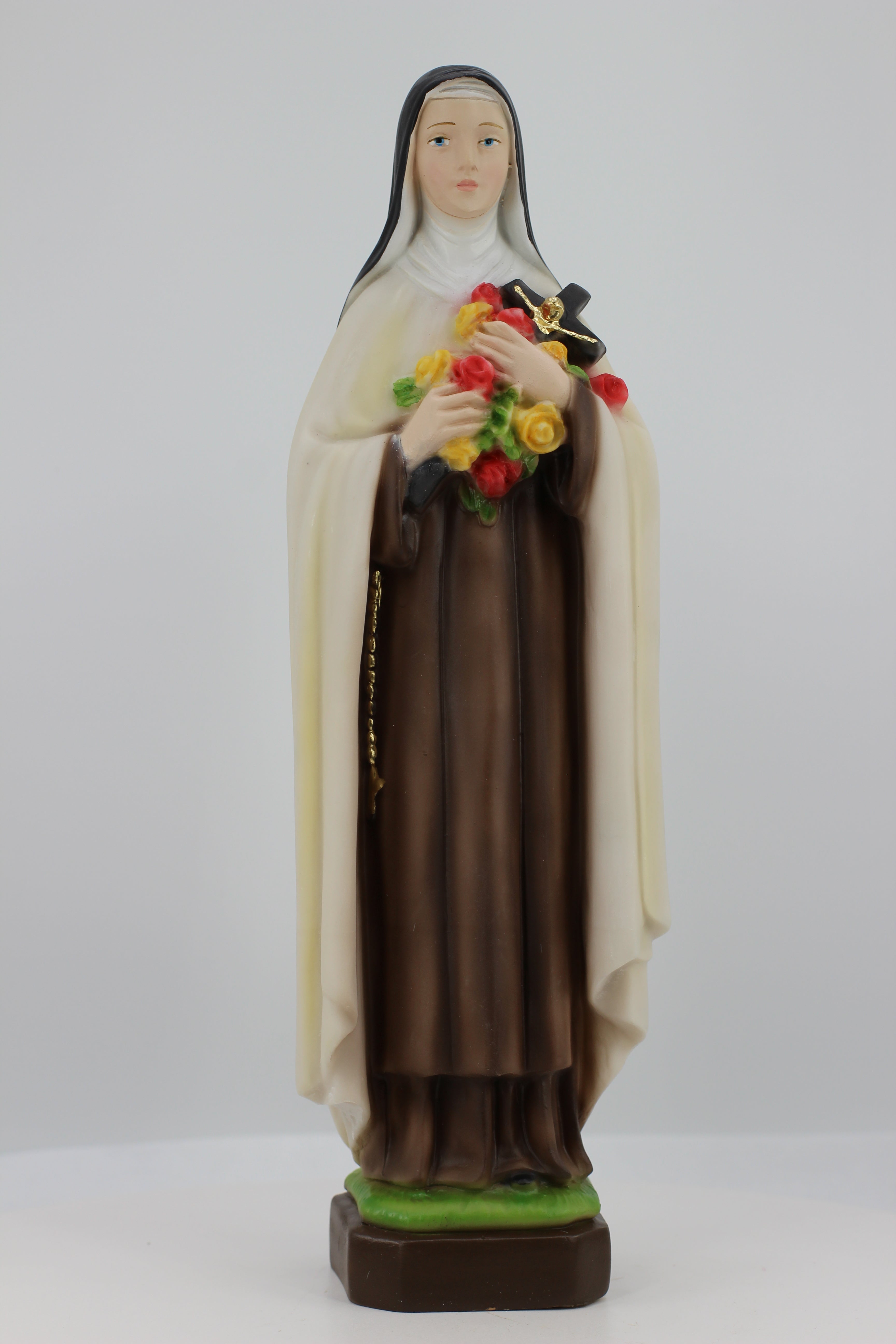 The Faith Gift Shop Saint Theresa of the Little Flowerstatue - Hand Painted in Italy - Our Tuscany Collection -Estatua de Santa Teresita