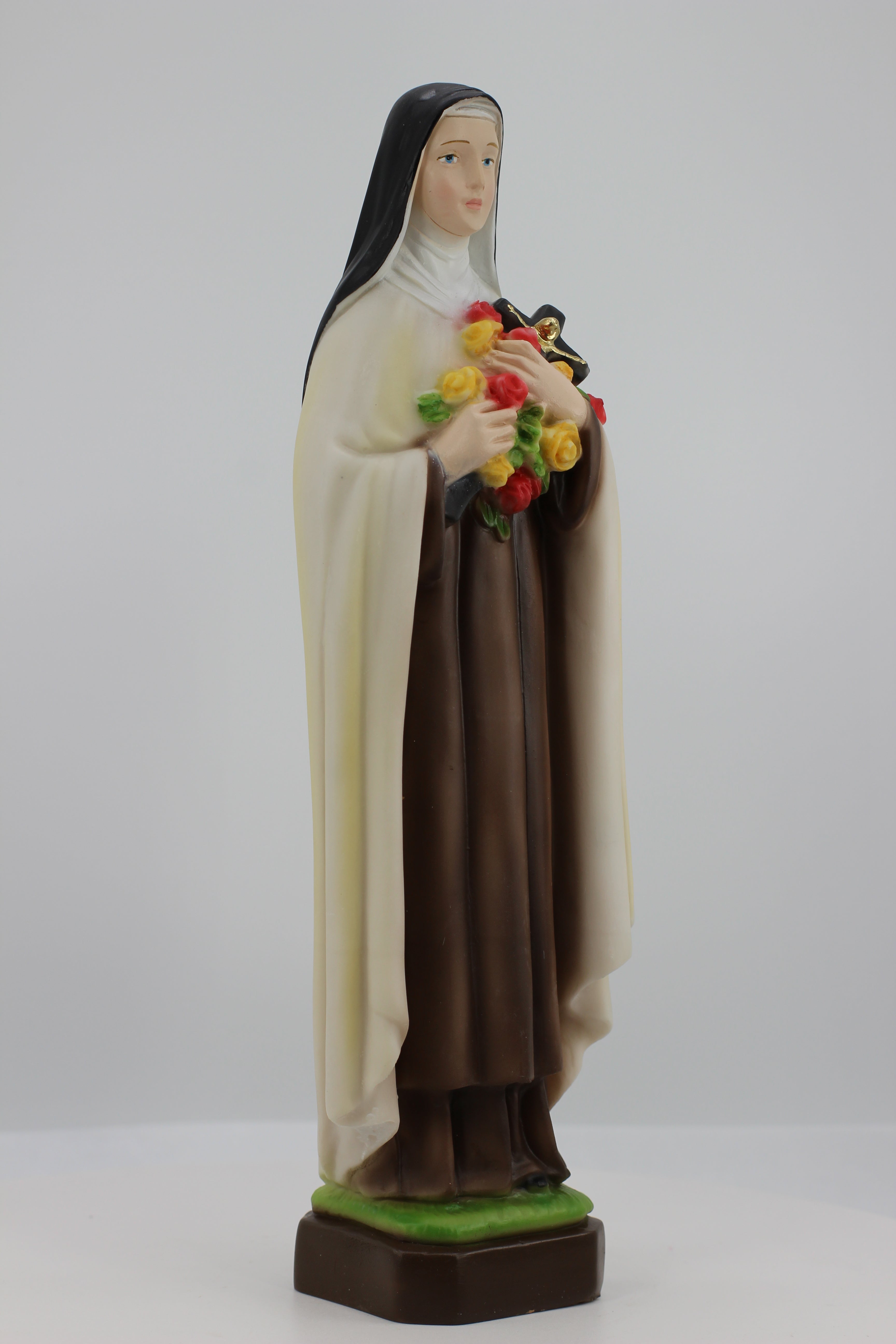 The Faith Gift Shop Saint Theresa of the Little Flowerstatue - Hand Painted in Italy - Our Tuscany Collection -Estatua de Santa Teresita