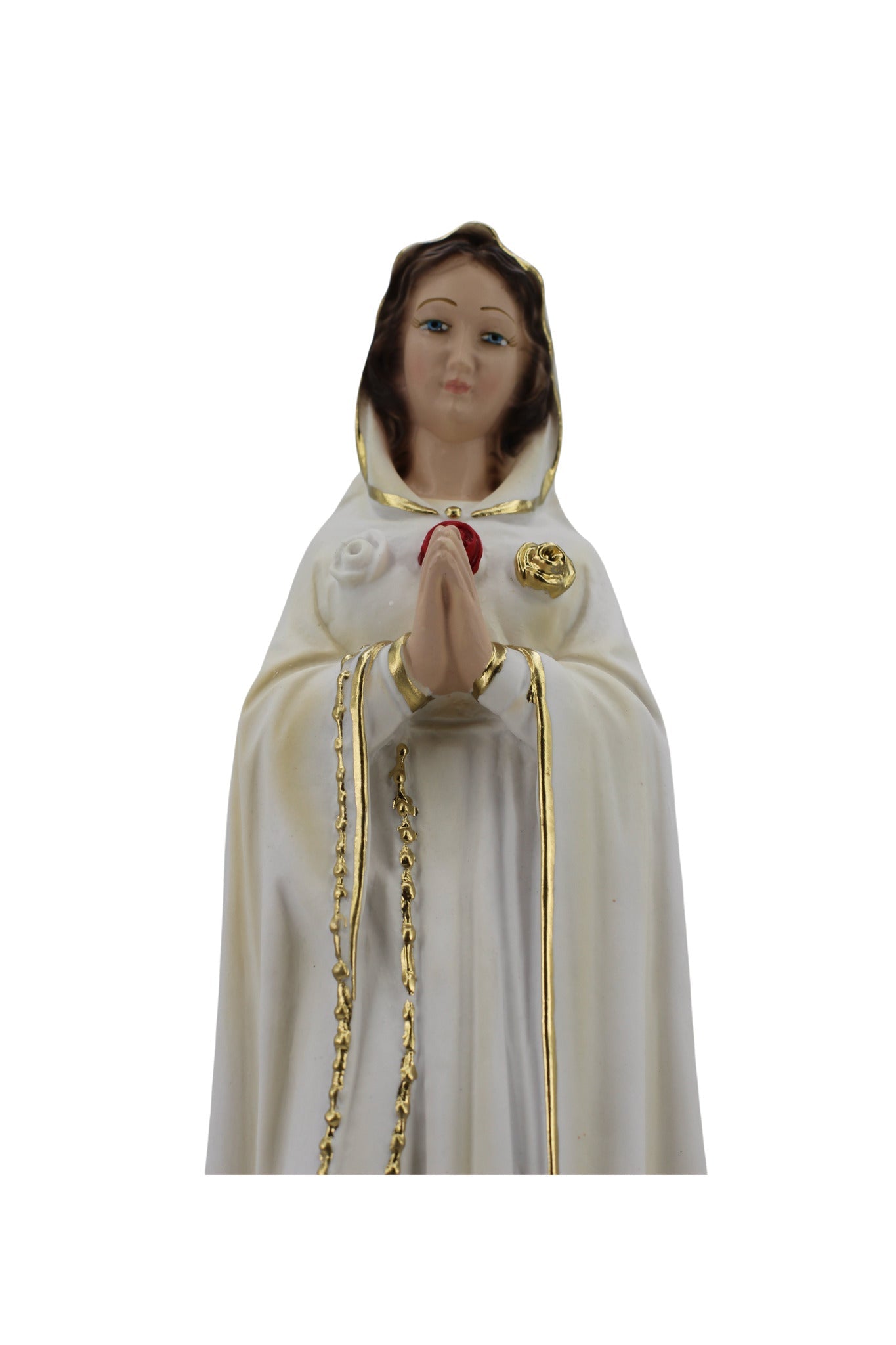The Faith Gift Shop Mystic Rose Virgin Mary Hand Painted in Italy - Our Tuscany Collection - Virgen Maria Rosa Mistica