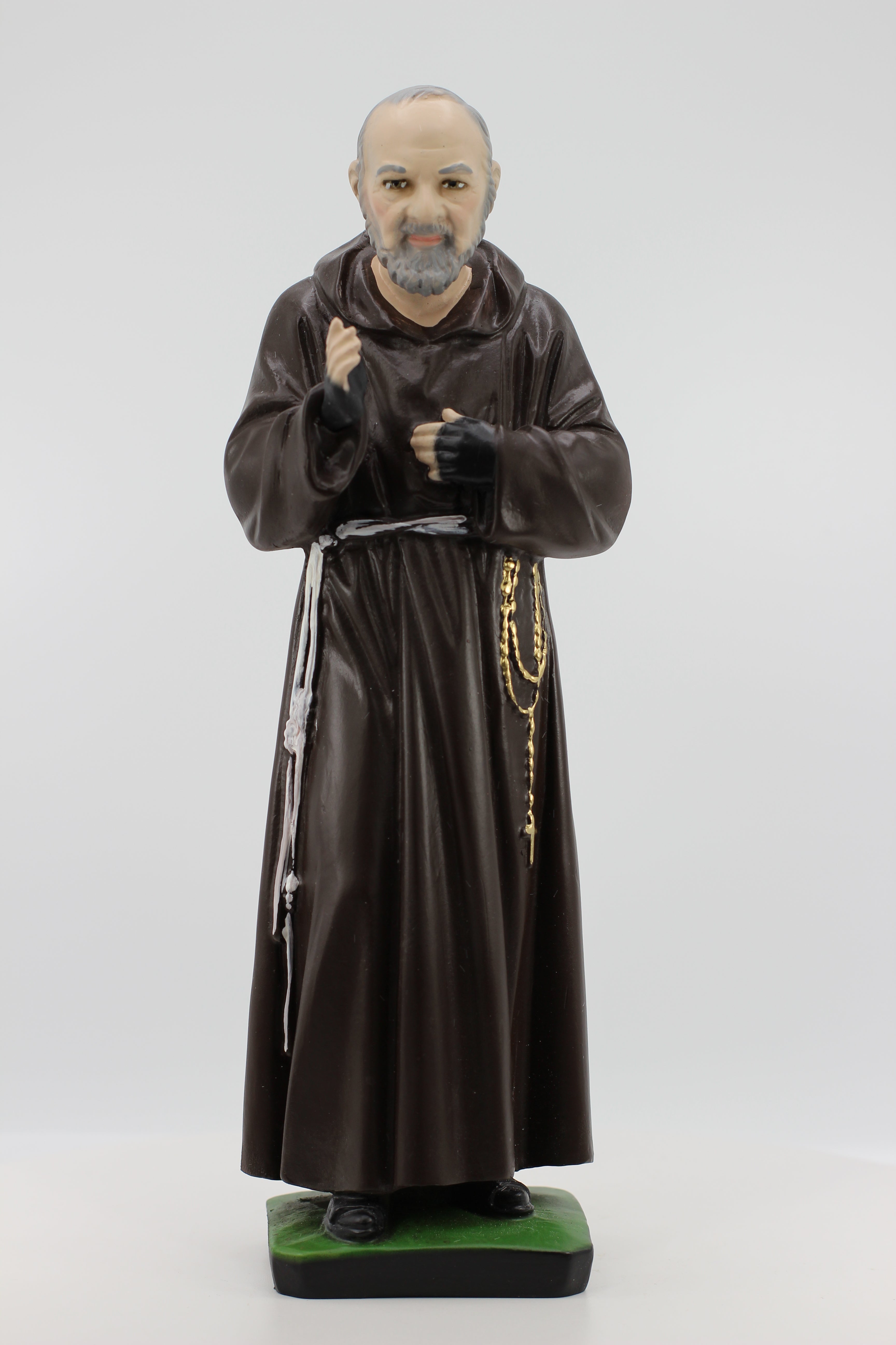 The Faith Gift Shop Saint Father Pio statue - Hand Painted in Italy - Our Tuscany Collection / San Padre Pio