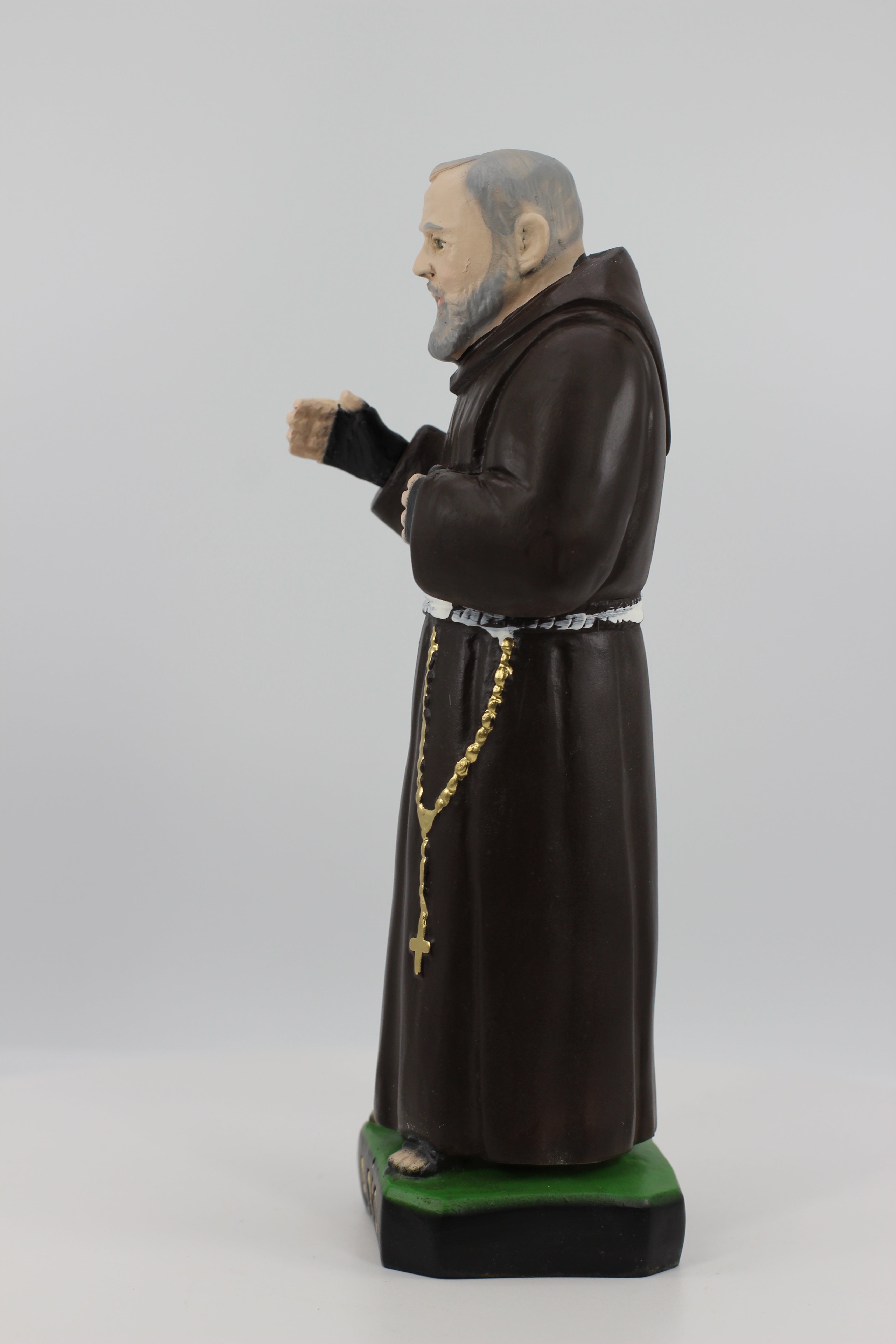 The Faith Gift Shop Saint Father Pio statue - Hand Painted in Italy - Our Tuscany Collection / San Padre Pio