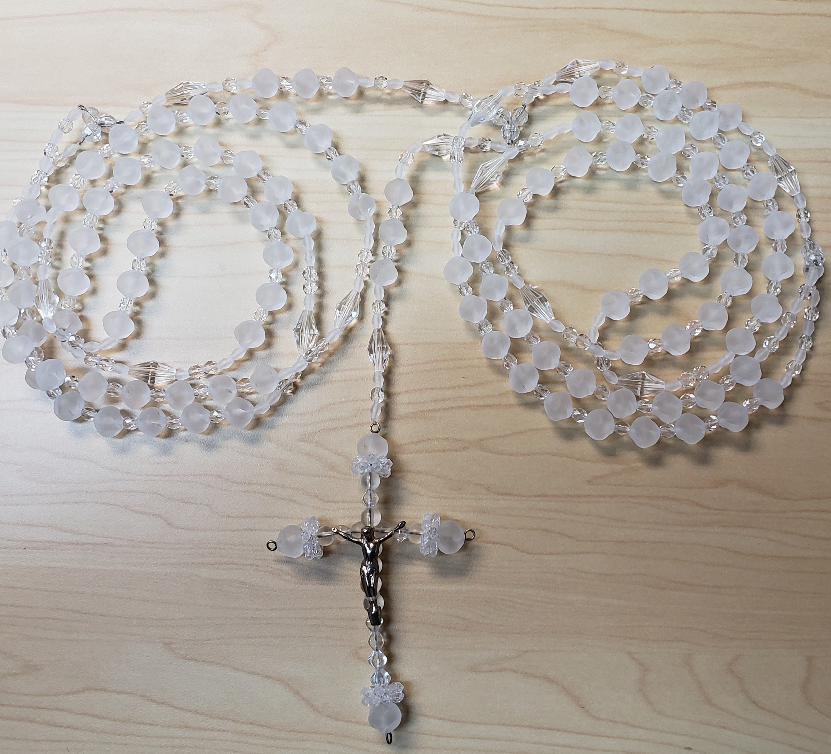 Lasso Wedding Rosary Crystal - Rosario de Bodas Cristal