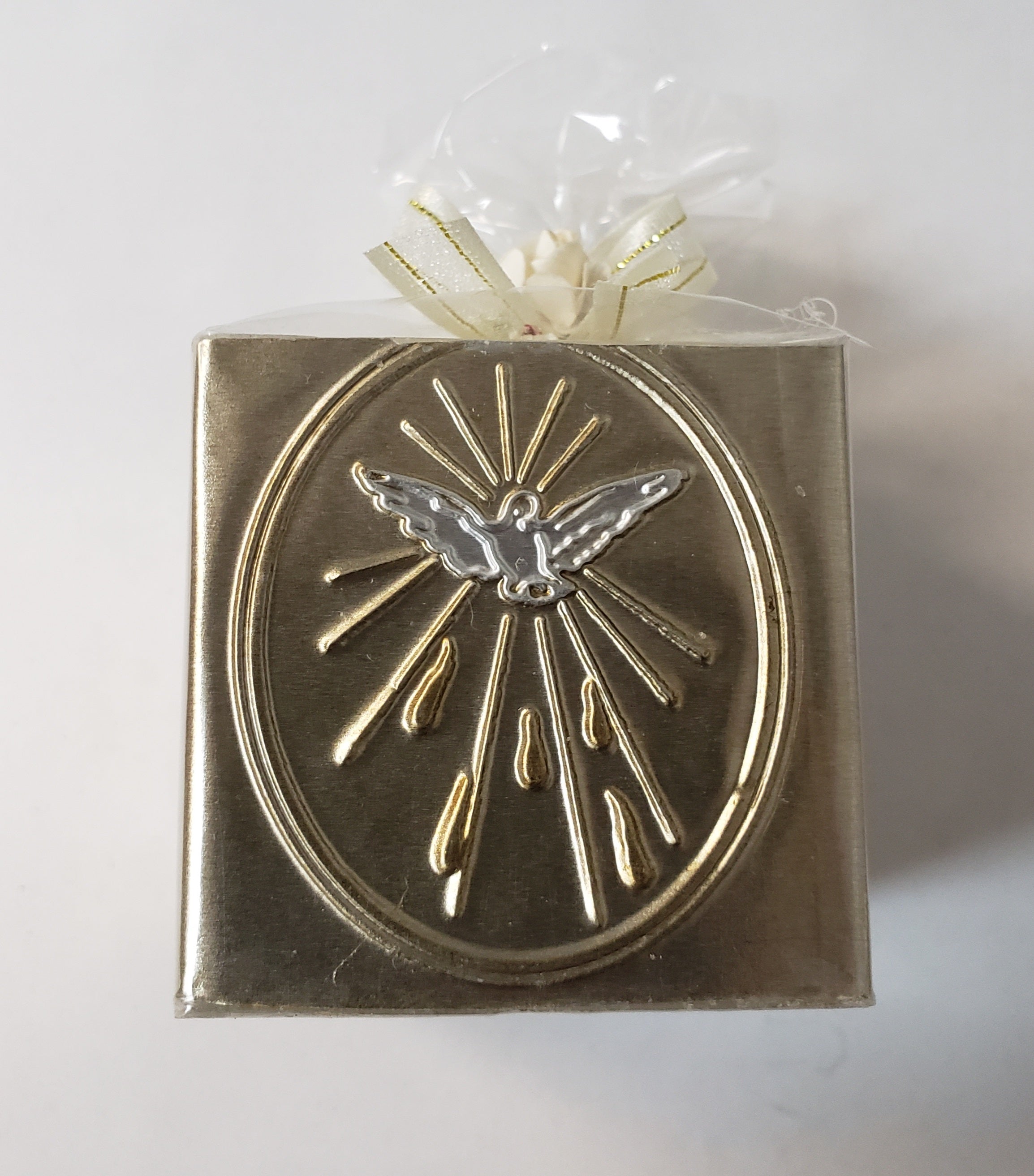 Hand Made Square Candle/Favors / 3 PIECE