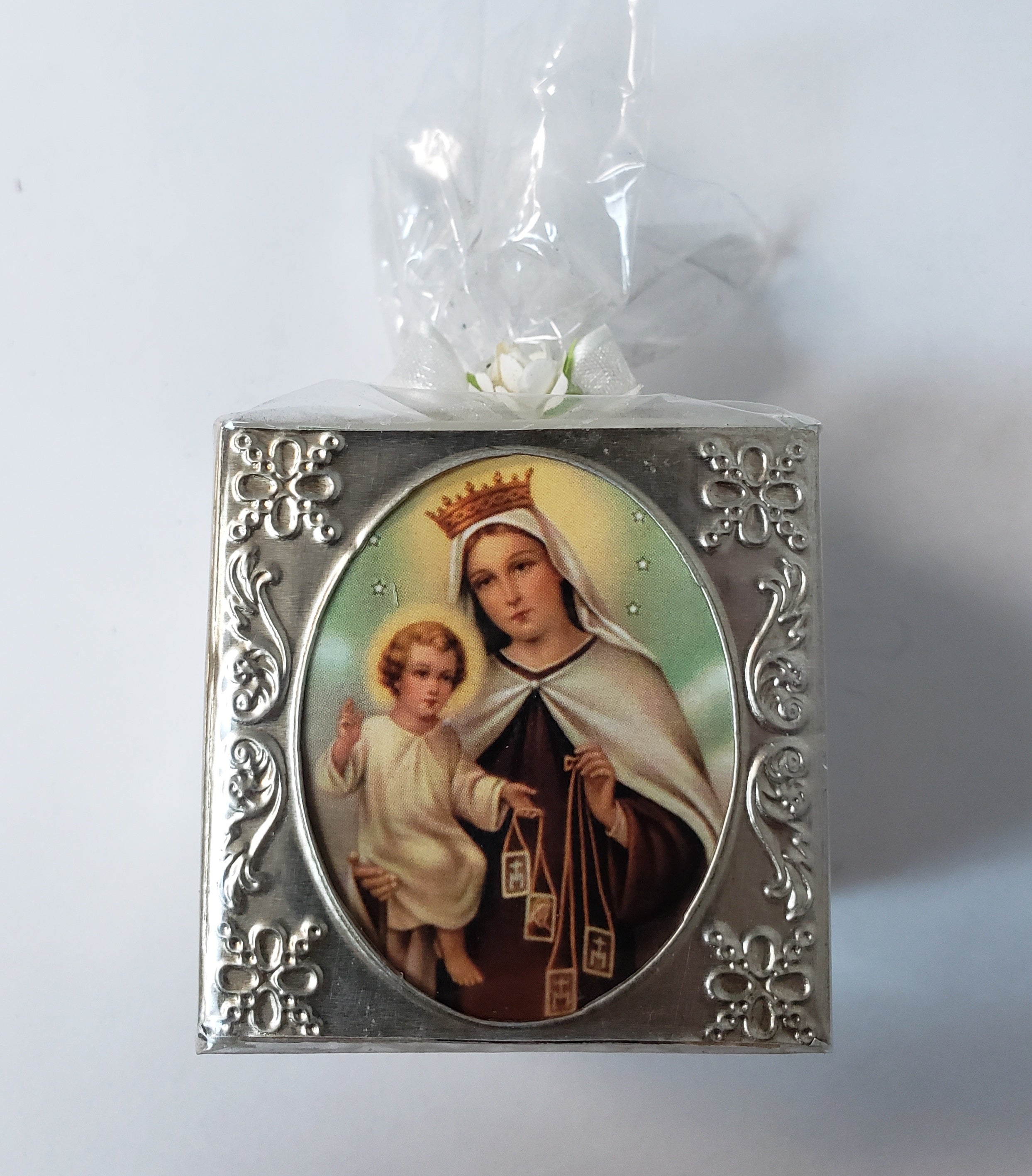 Hand Made Square Candle/Favors / 3 PIECE