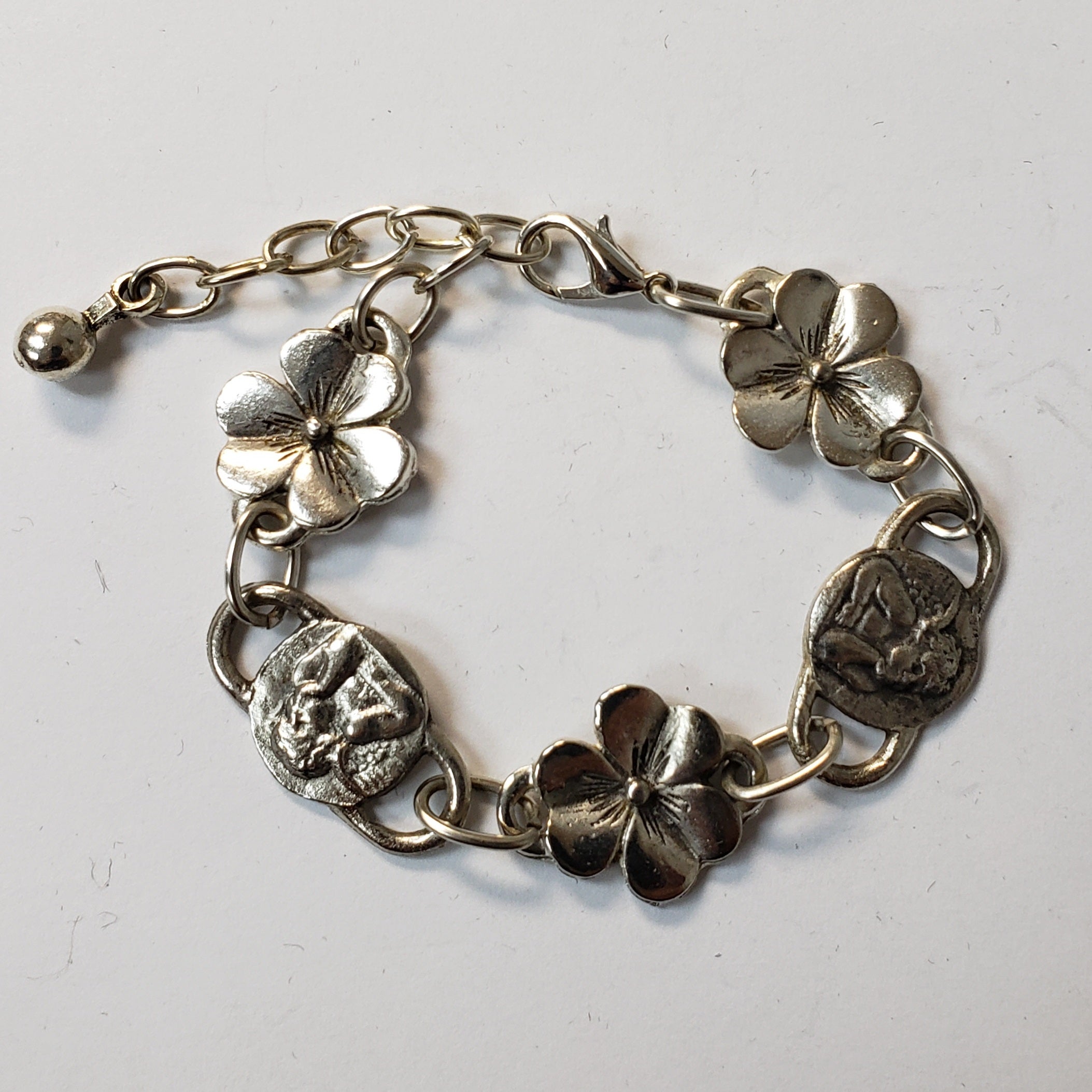 Vintage Bracelet Alpaca Silver handmade jewelry by Graciela's Collection