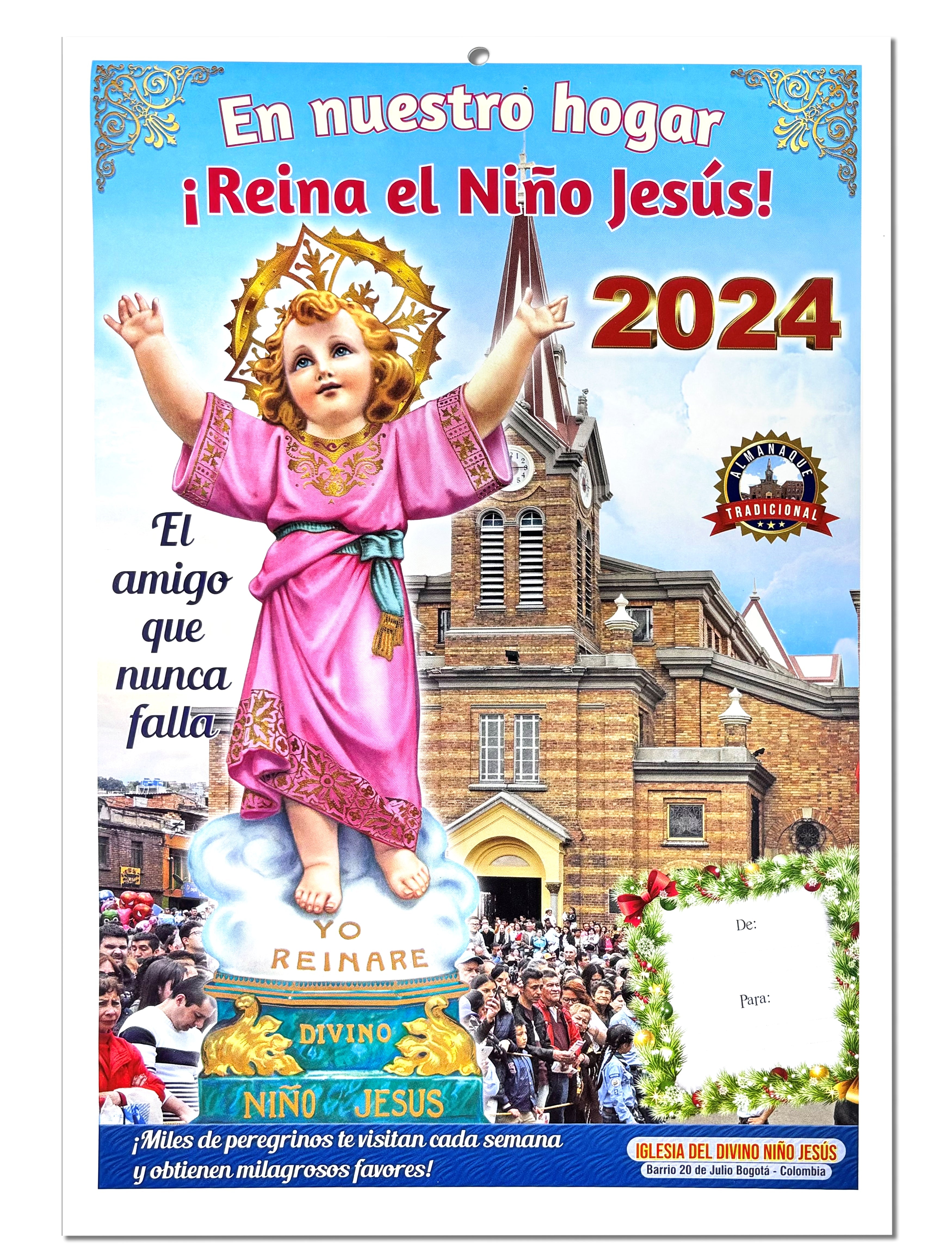 Calendario Bíblico Tradicional 2024