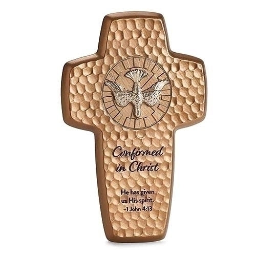 7.25" H Confirmation Wall Cross