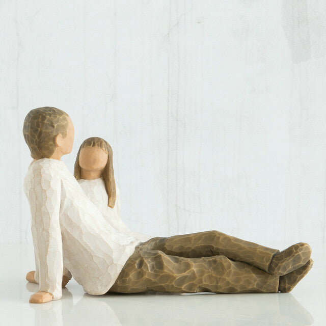 Father and Daughter by Willow Tree