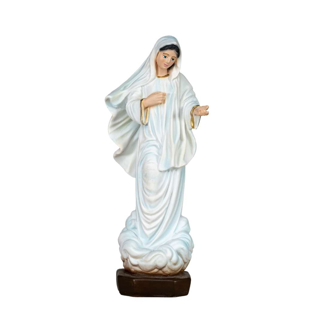 The Faith Gift Shop Our Lady of Medjugorje Queen of Peace- Hand Painted in Italy - Our Tuscany Collection -
