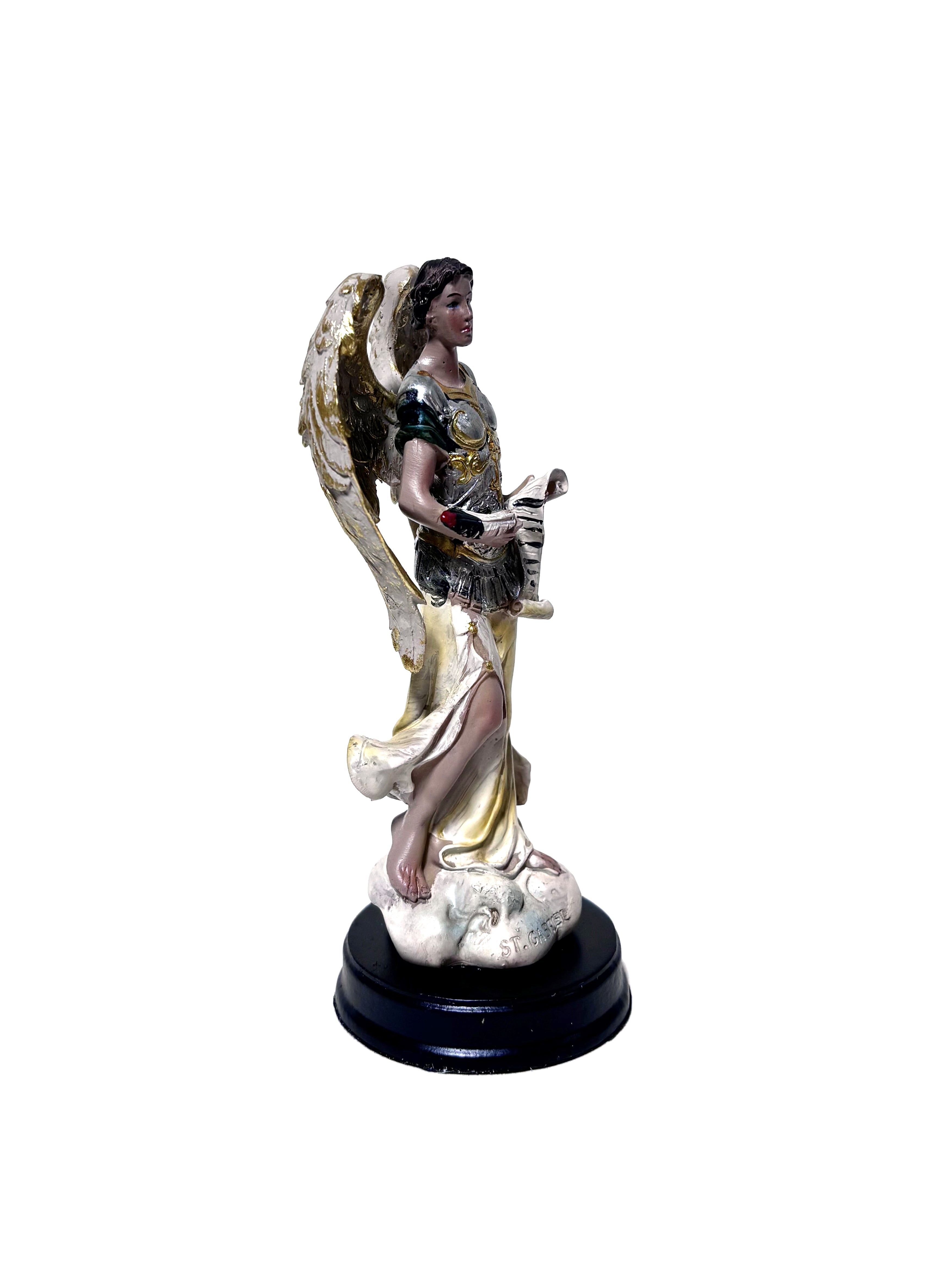 Religious statue of Saint Gabriel Archangel 5" height