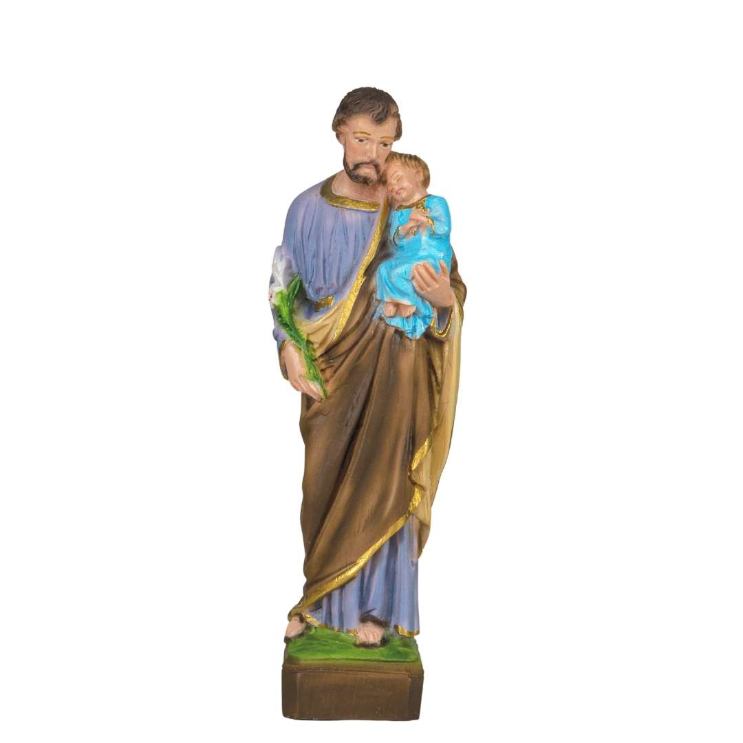 The Faith Gift Shop Saint Joseph Statue - Hand Painted in Italy - Our Tuscany Collection - San Jose