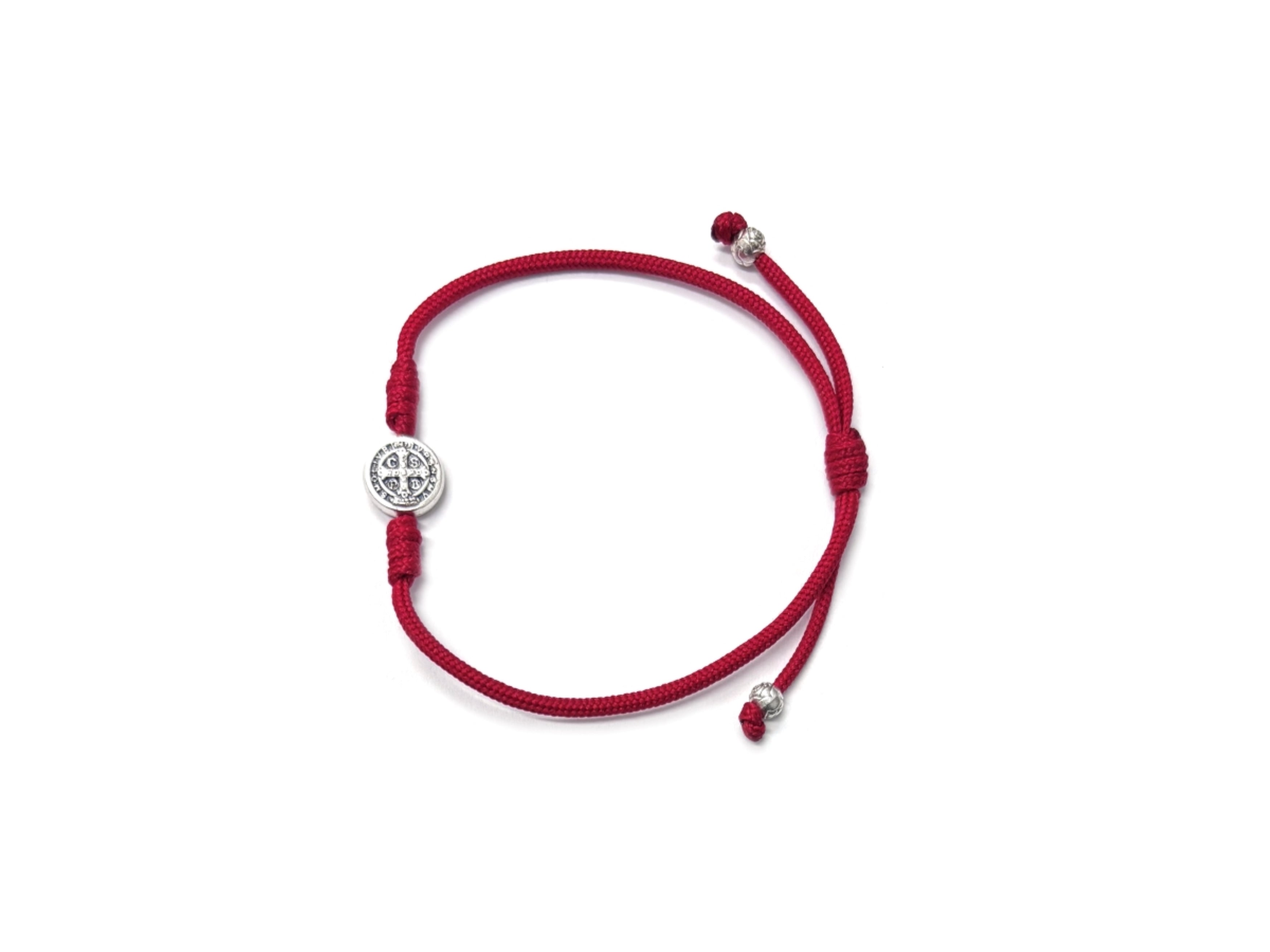 Saint Benedict cord bracelet