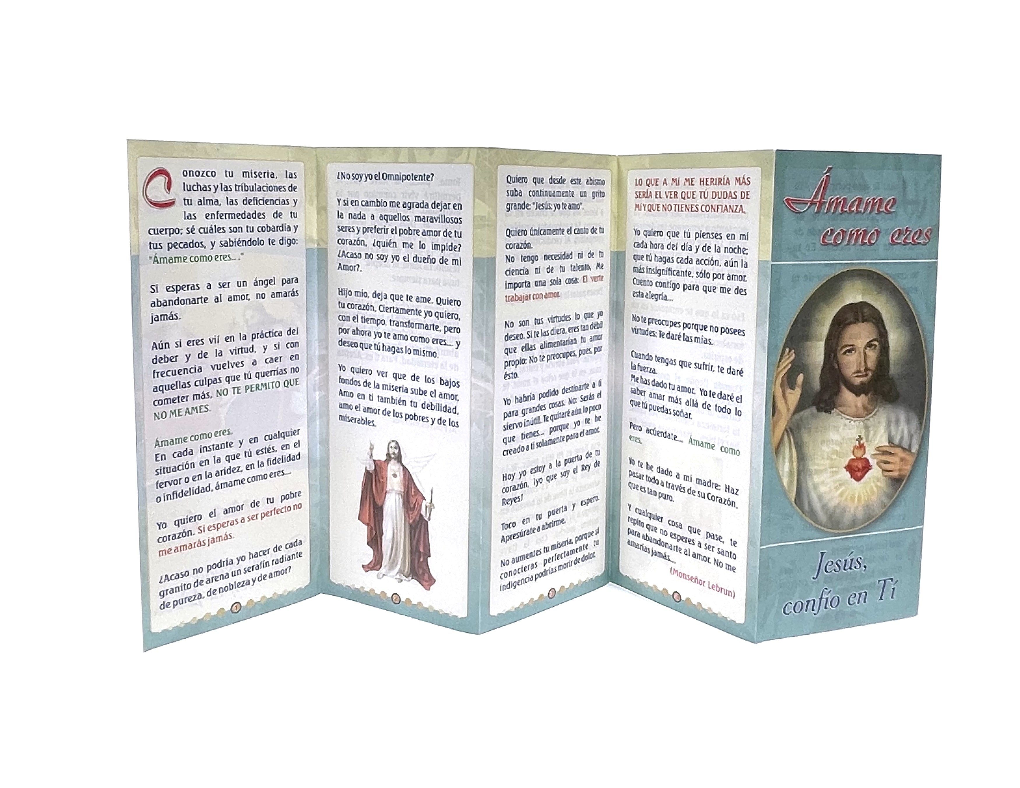 Plegable Ámame como eres