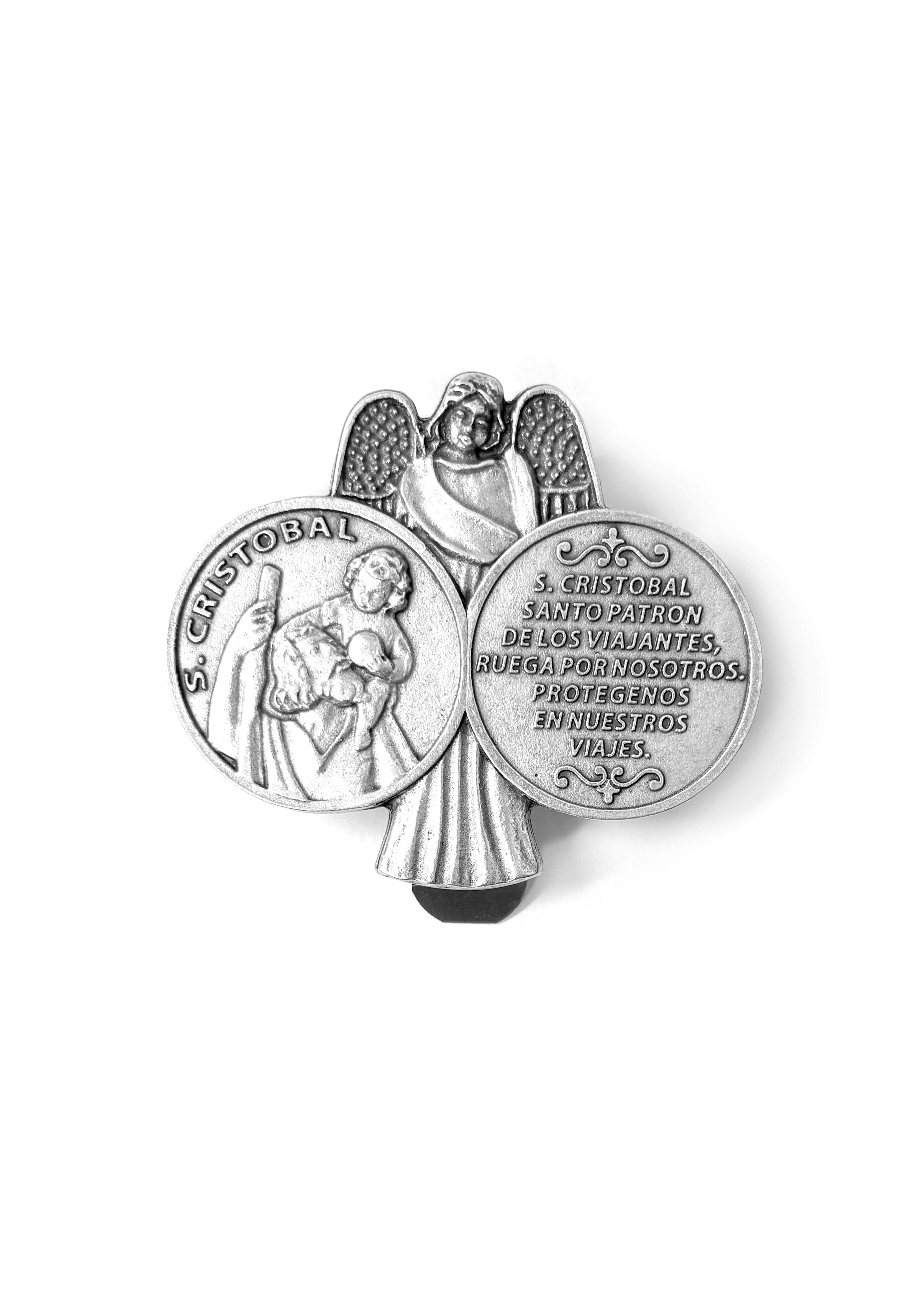 Catholic Auto Visor Clip
