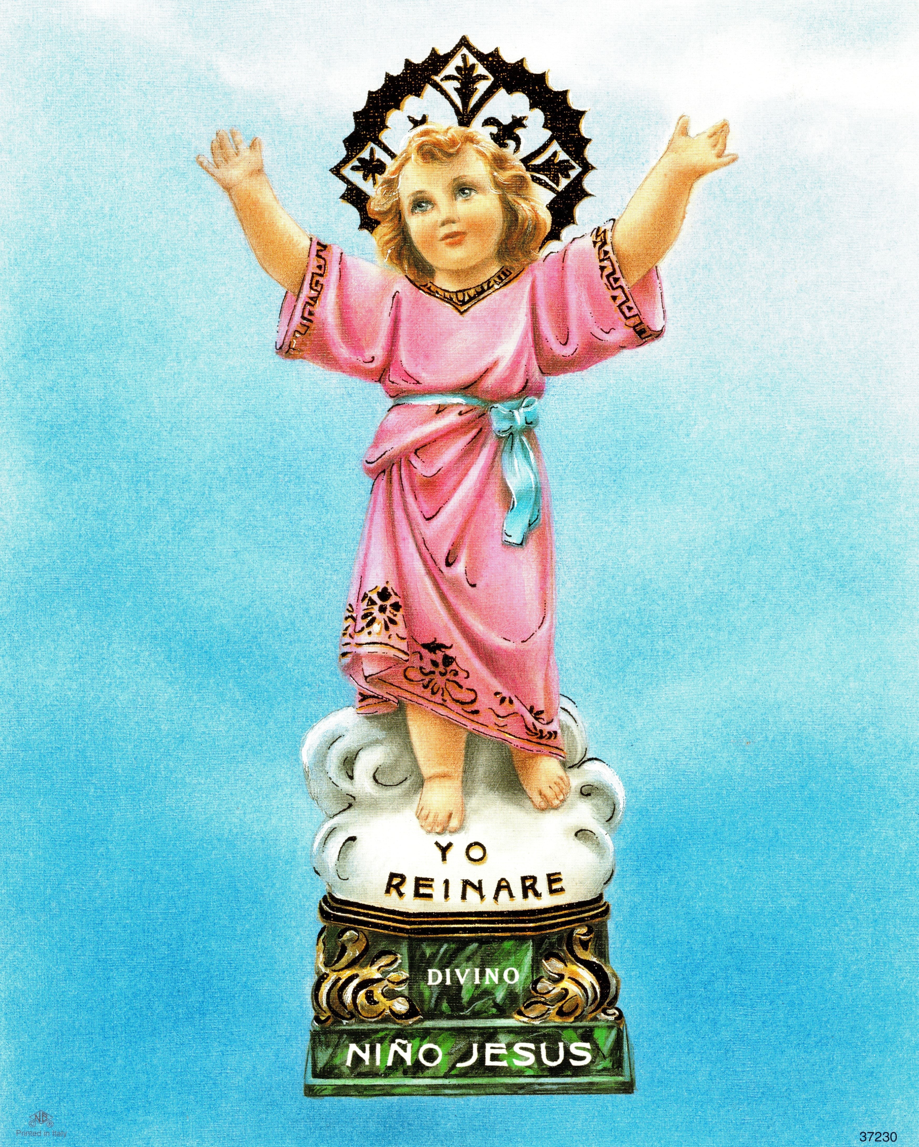 Religious Wall Art, Laminated Print, Unframed, Art Decorative Paper 8" x 10"