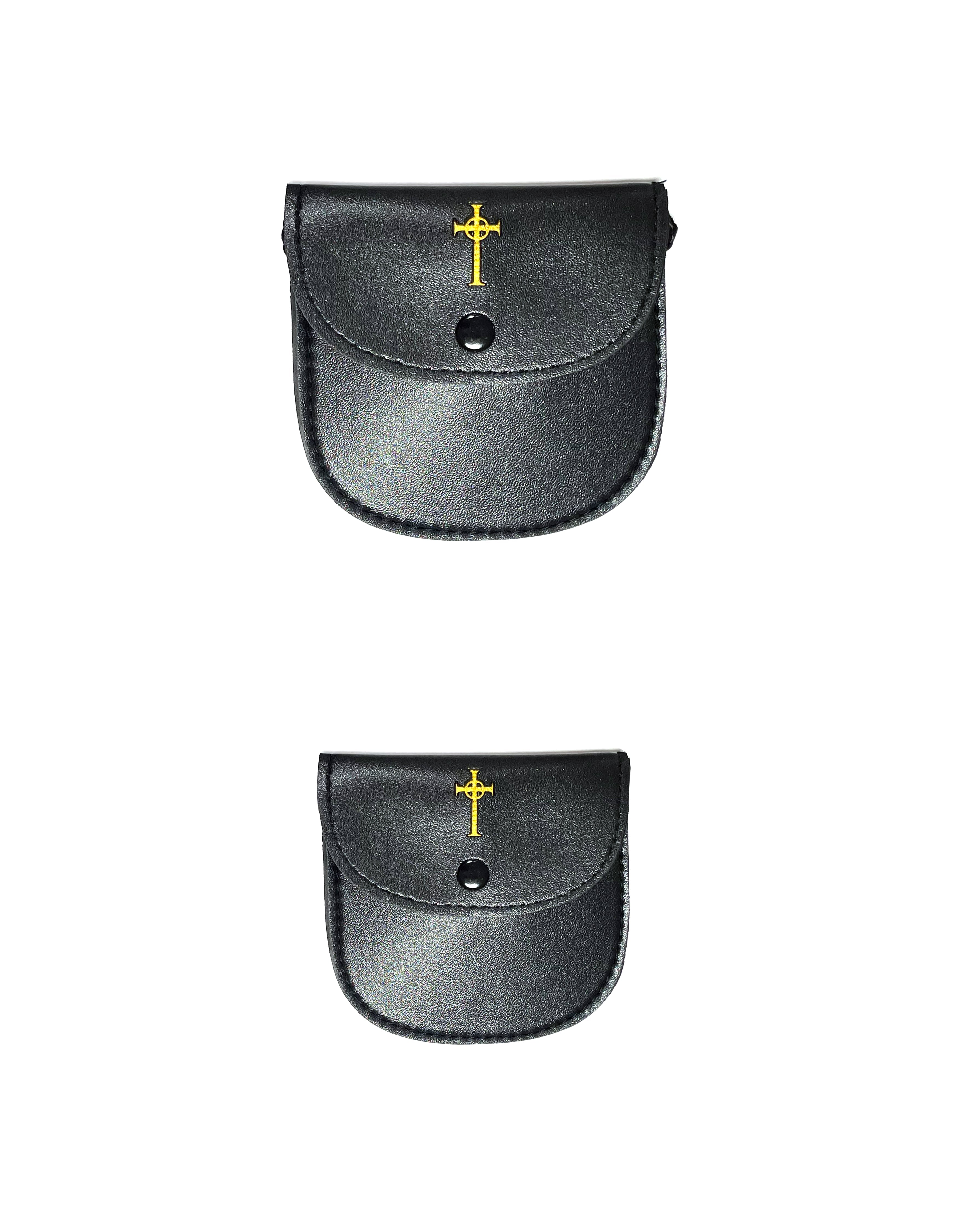 Black Pyx Burse with Strap