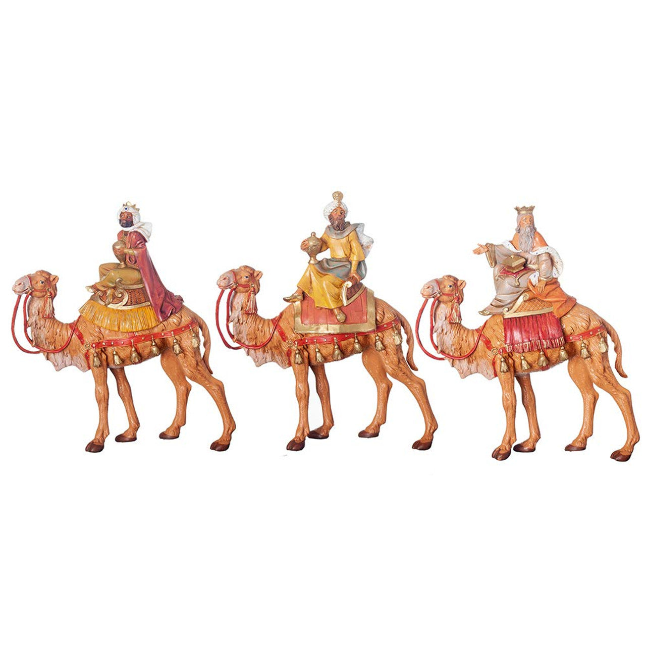 Fontanni Three Kings on Camels Set