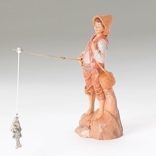 Jacob The Fisherman Italian Nativity Village Figurine by Fontanini