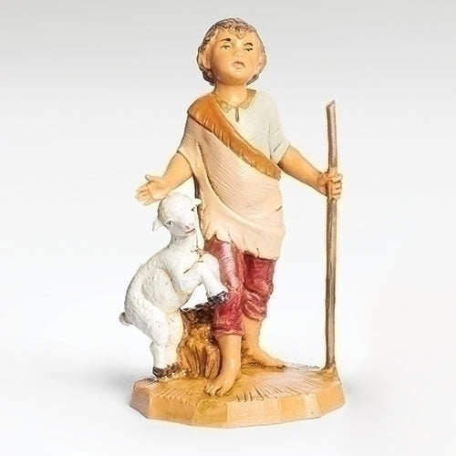 This 5" scale Japheth Boy Shepherd Limited Edition 2023 Figure/ Fontanini