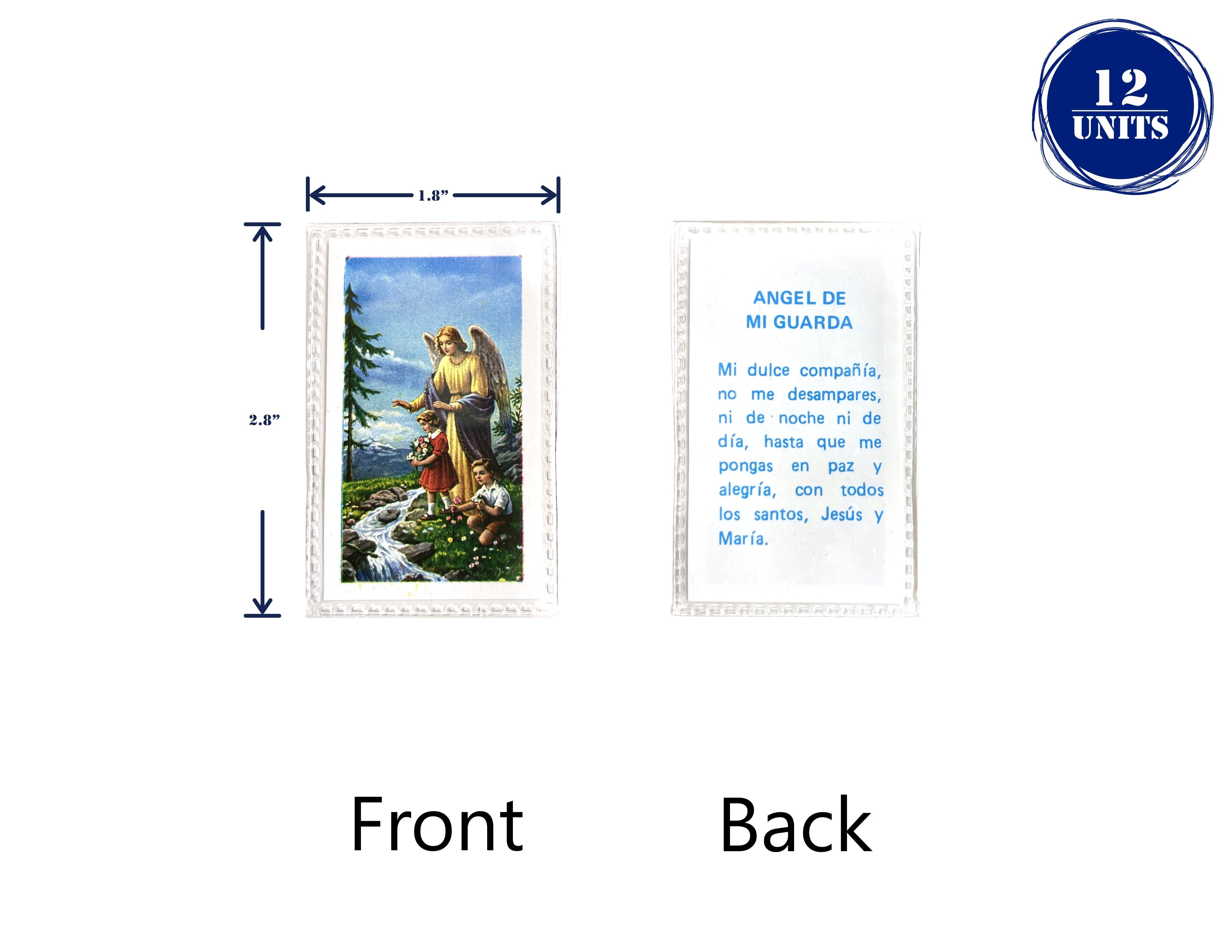 Estampas Catolicas Plastificadas en español