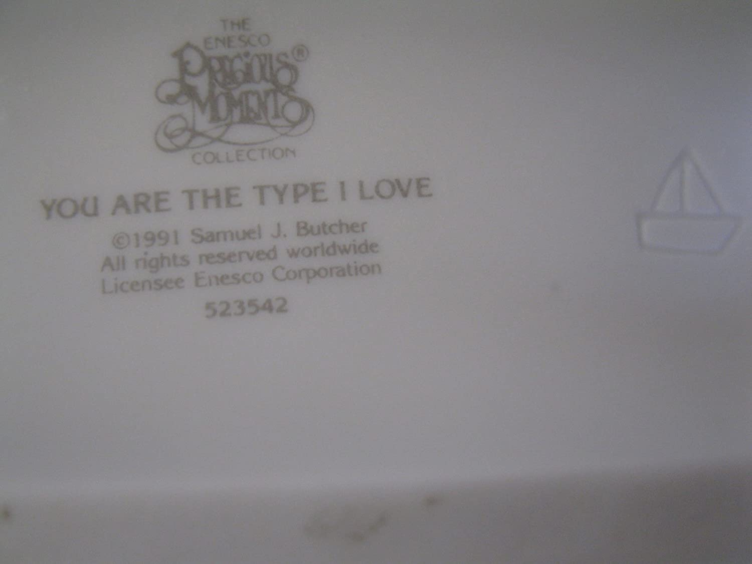 Precious MomentsYou are the Type I Love 523542