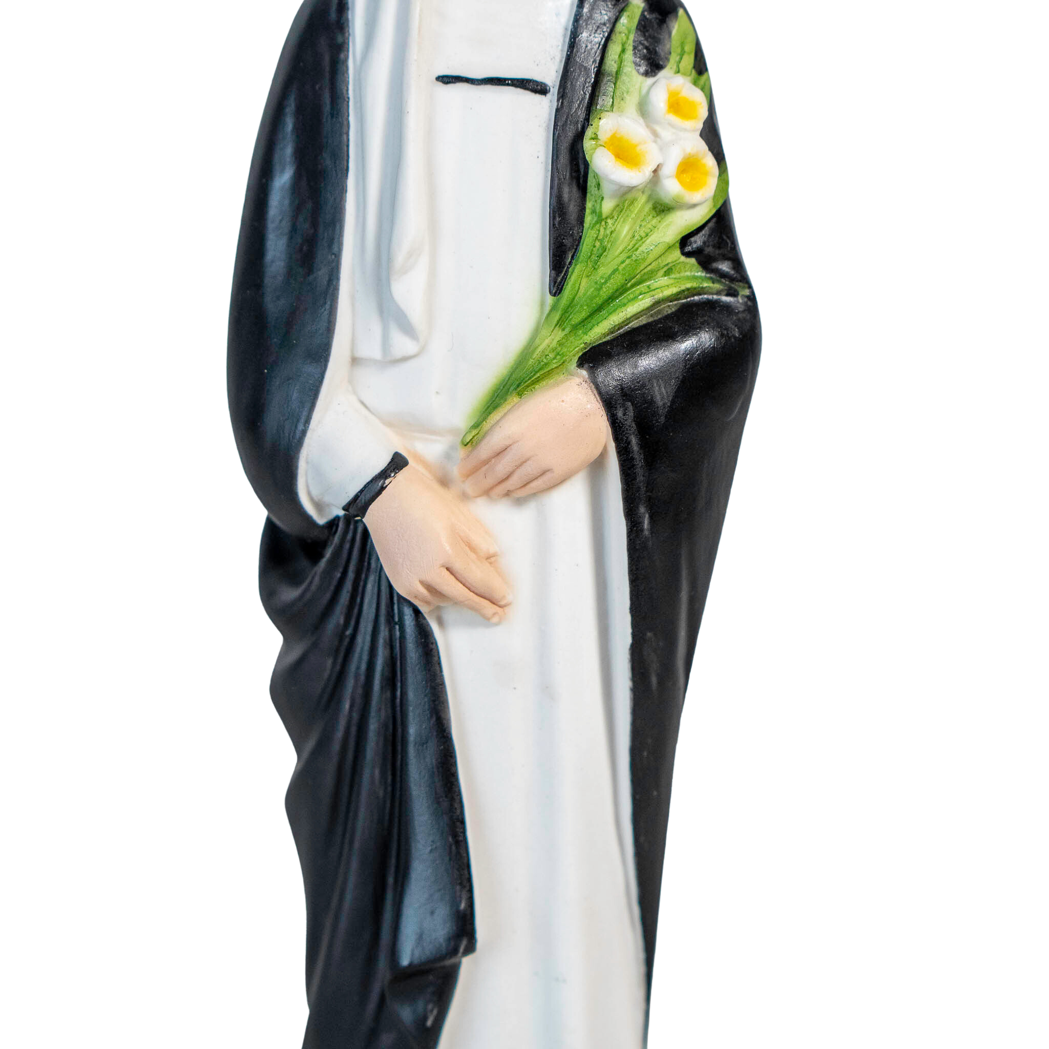 The Faith Gift Shop Saint Catherine of Siena statue - Hand Painted in Italy - Our Tuscany Collection - Estatua de Santa Catarina de Siena