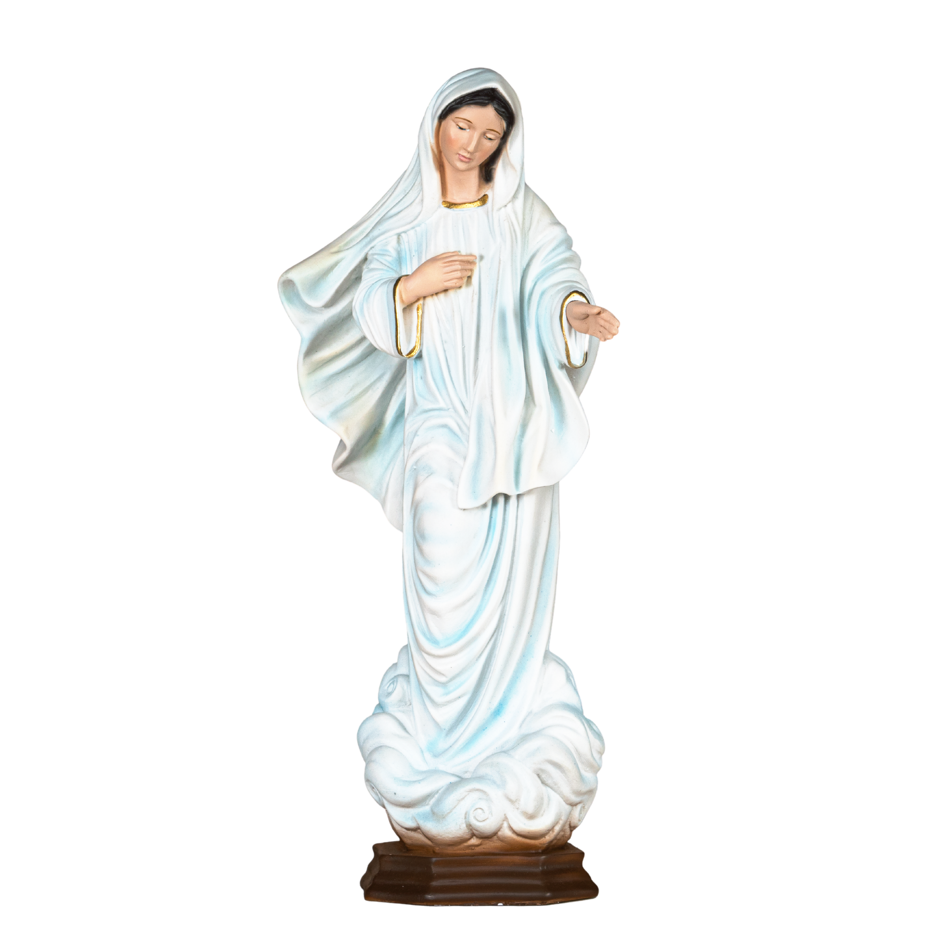 The Faith Gift Shop Our Lady of Medjugorje Queen of Peace- Hand Painted in Italy - Our Tuscany Collection -