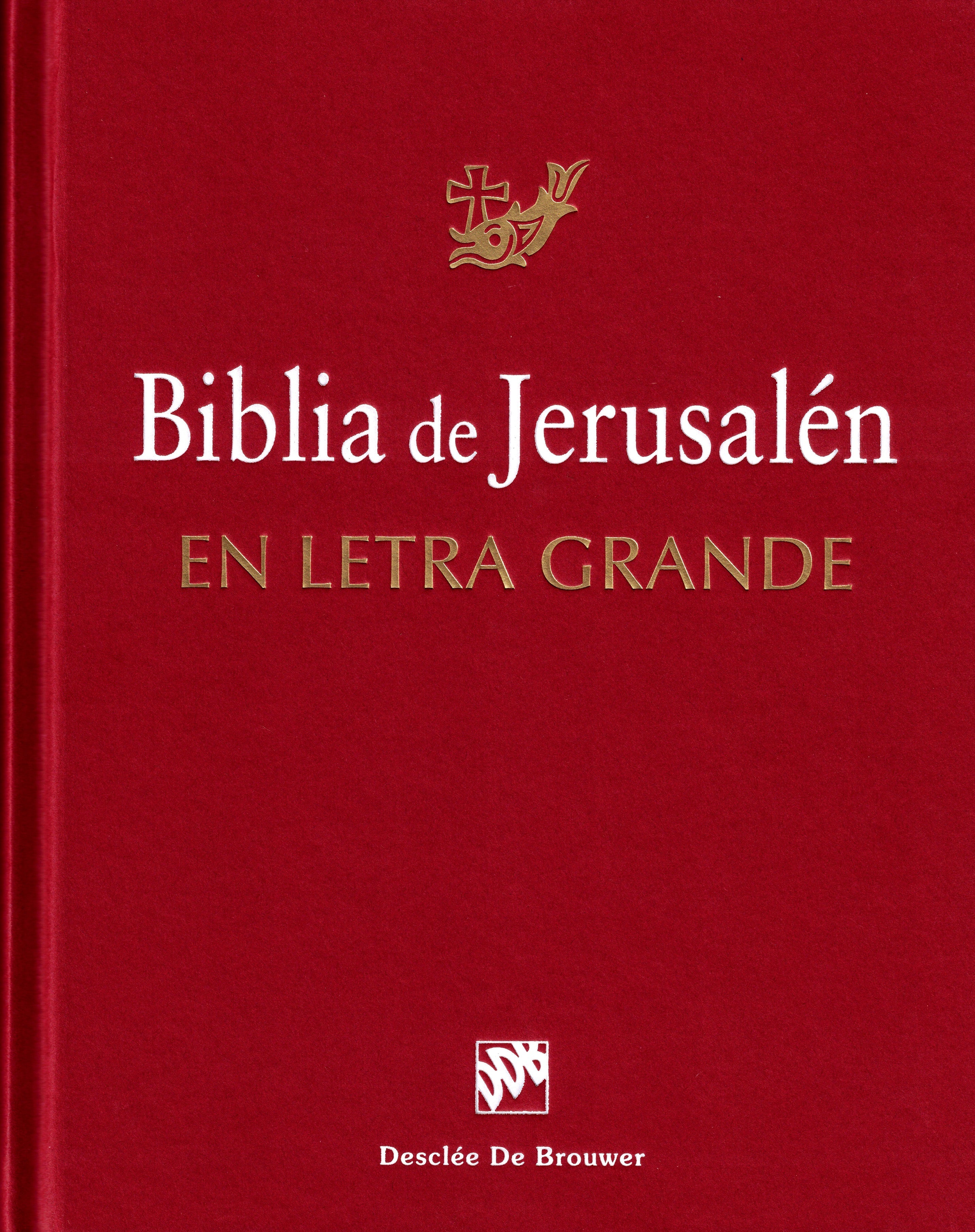 Biblia de Jerusalén en Letra Grande