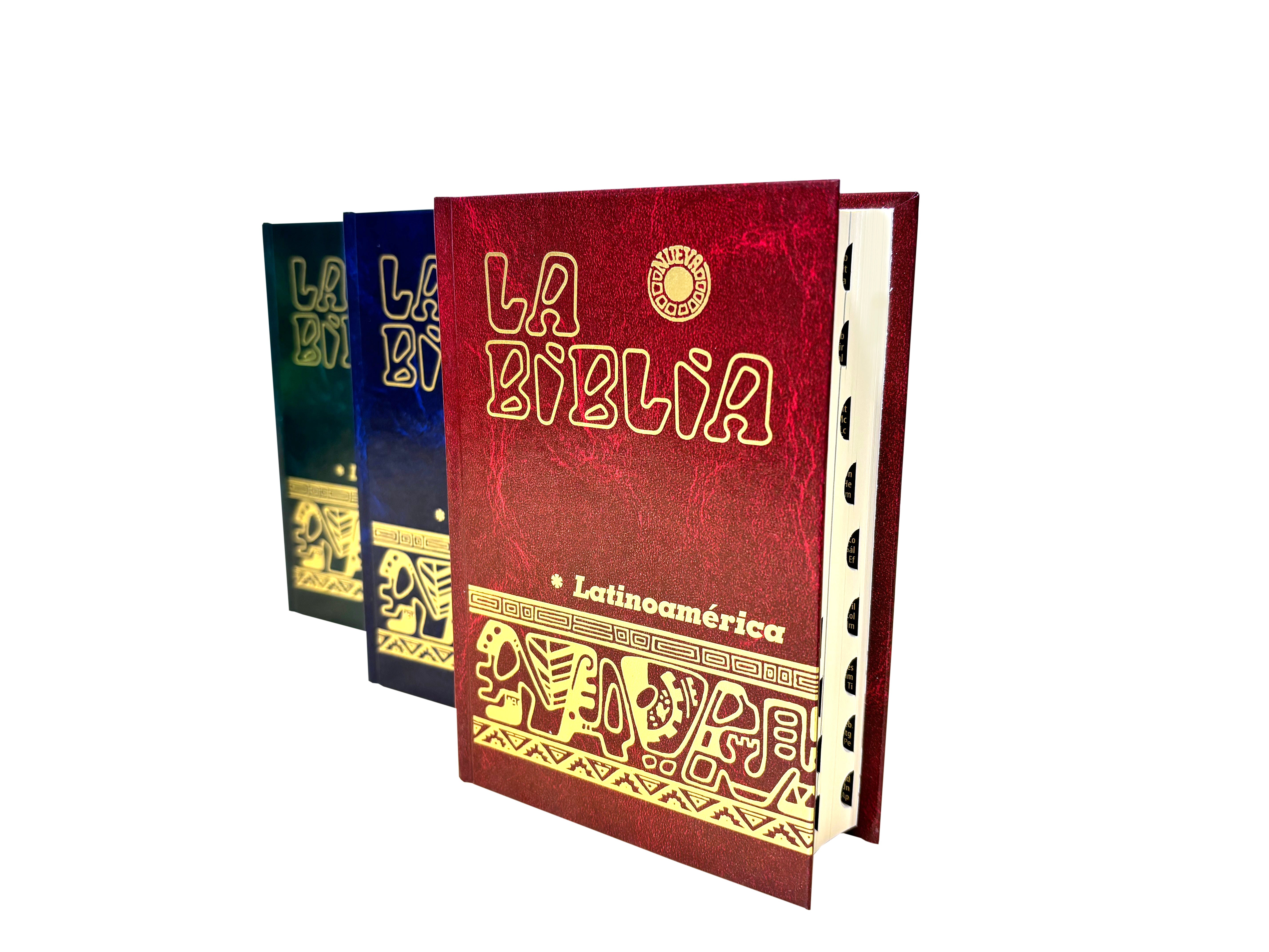 La Biblia Latinoamericana Pequeña con índice