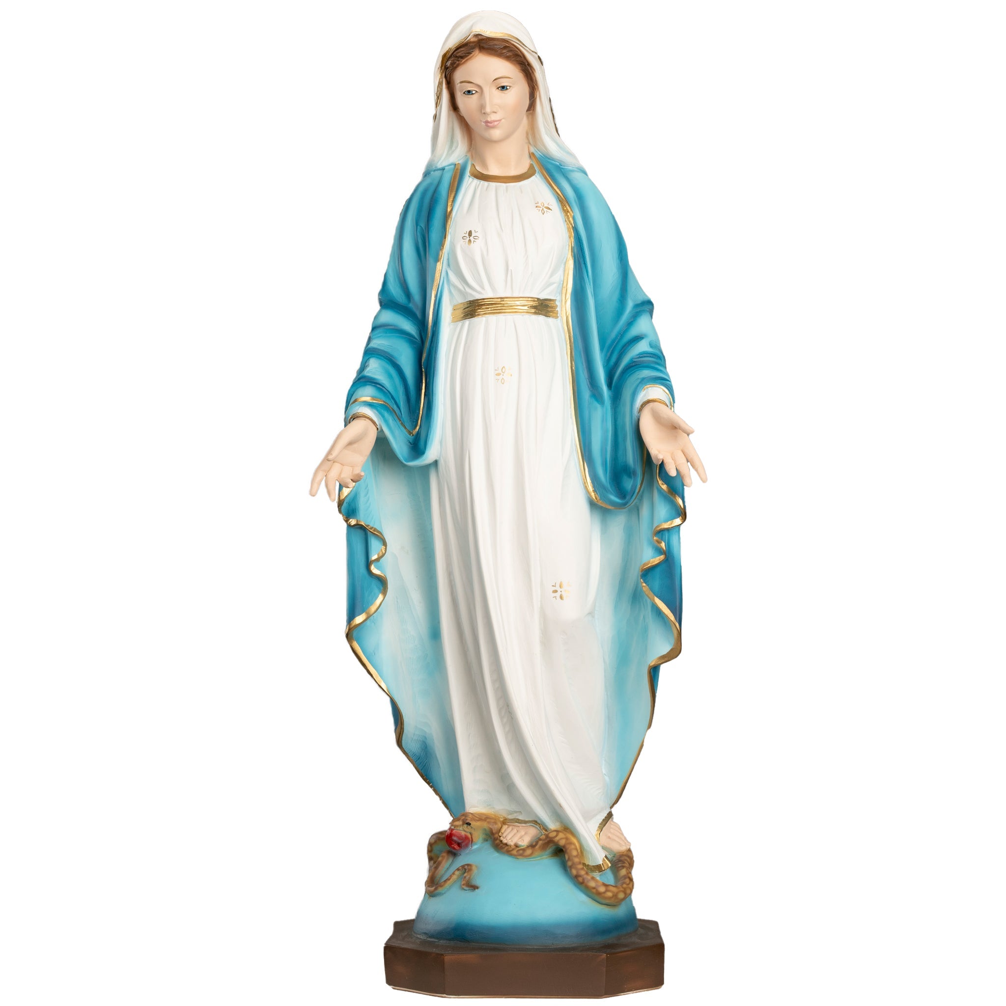 The Faith Gift Shop Our Lady of Grace - Miraculous Mary - Hand Painted in Italy - Our Tuscany Collection - Virgen La Milagrosa