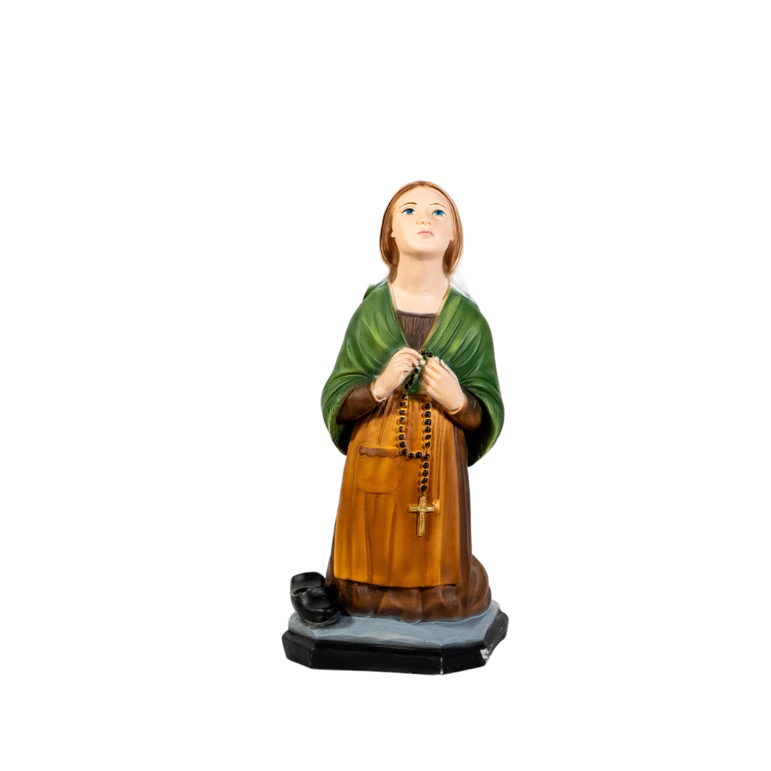 The Faith Gift Saint Shop Bernadette of Lourdes statue - Hand Painted in Italy - Our Tuscany Collection -Estatua de Santa Bernardita