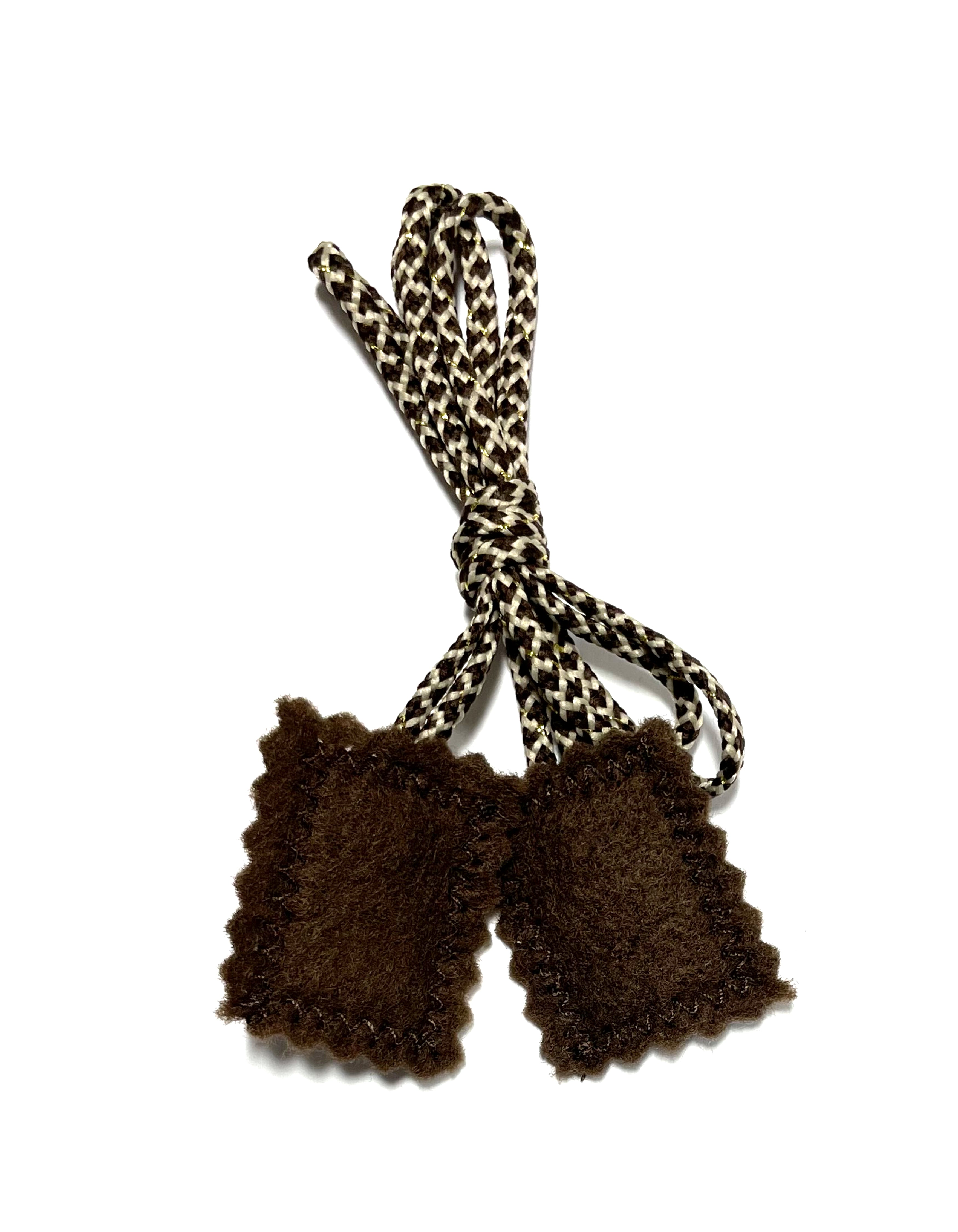 Scapular of the Sacred Heart of Jesus and Mary. Escapulario del Sagrado Corazón de Jesús y María