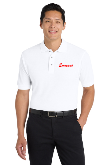 Men Emmaus - Servers - Retreat Polo – with Embroidered Logo (Special Group Discount Available)