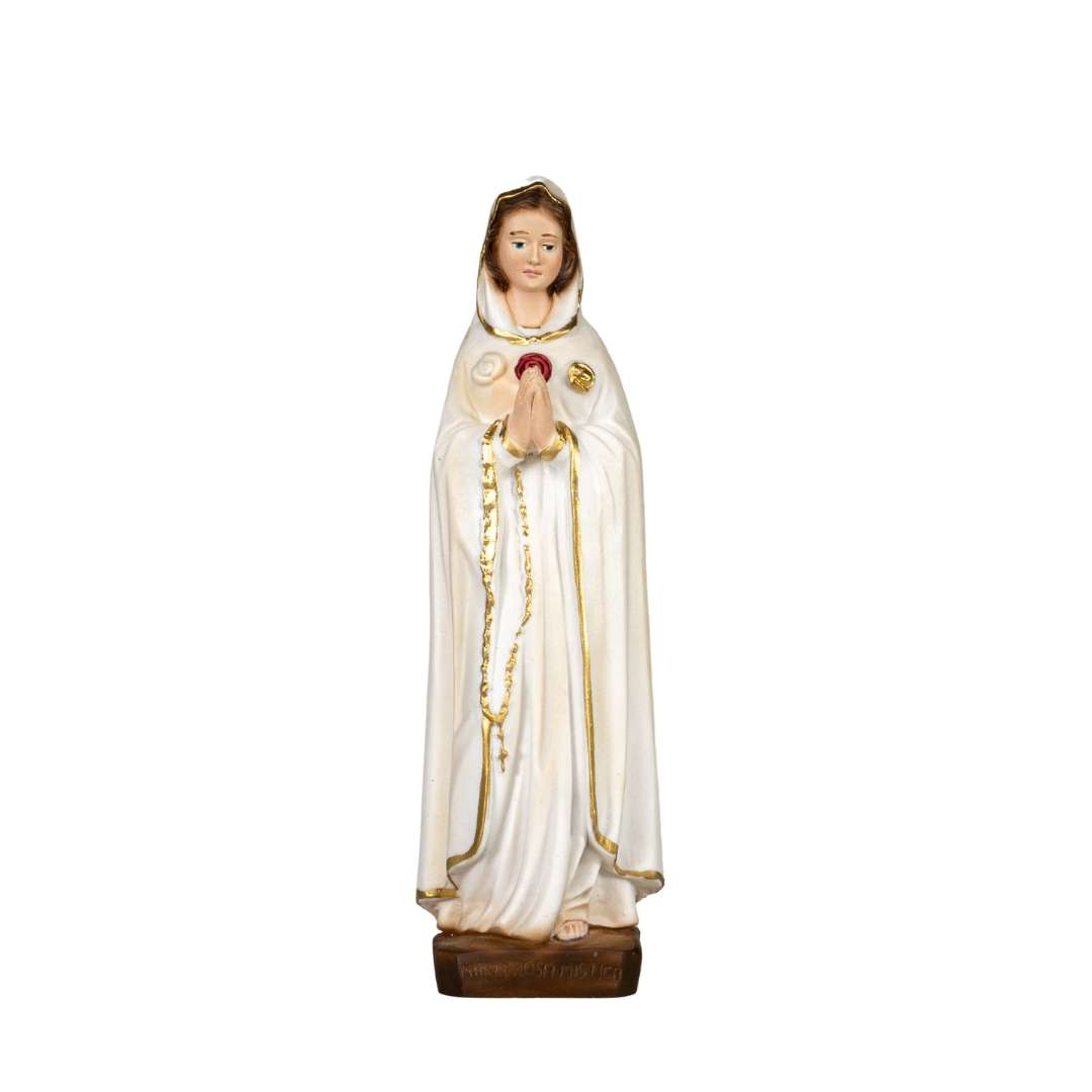The Faith Gift Shop Mystic Rose Virgin Mary Hand Painted in Italy - Our Tuscany Collection - Virgen Maria Rosa Mistica
