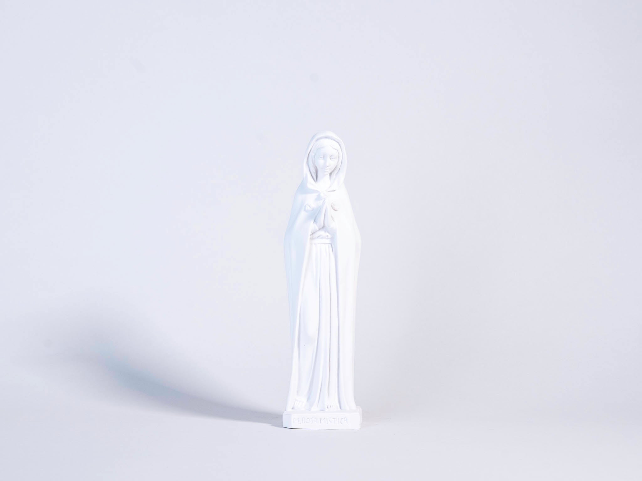 The Faith Gift Shop Mystic Rose Virgin Mary all White Statue- Made in Italy - Our Tuscany Collection - Maria Rosa Mistica Blanca