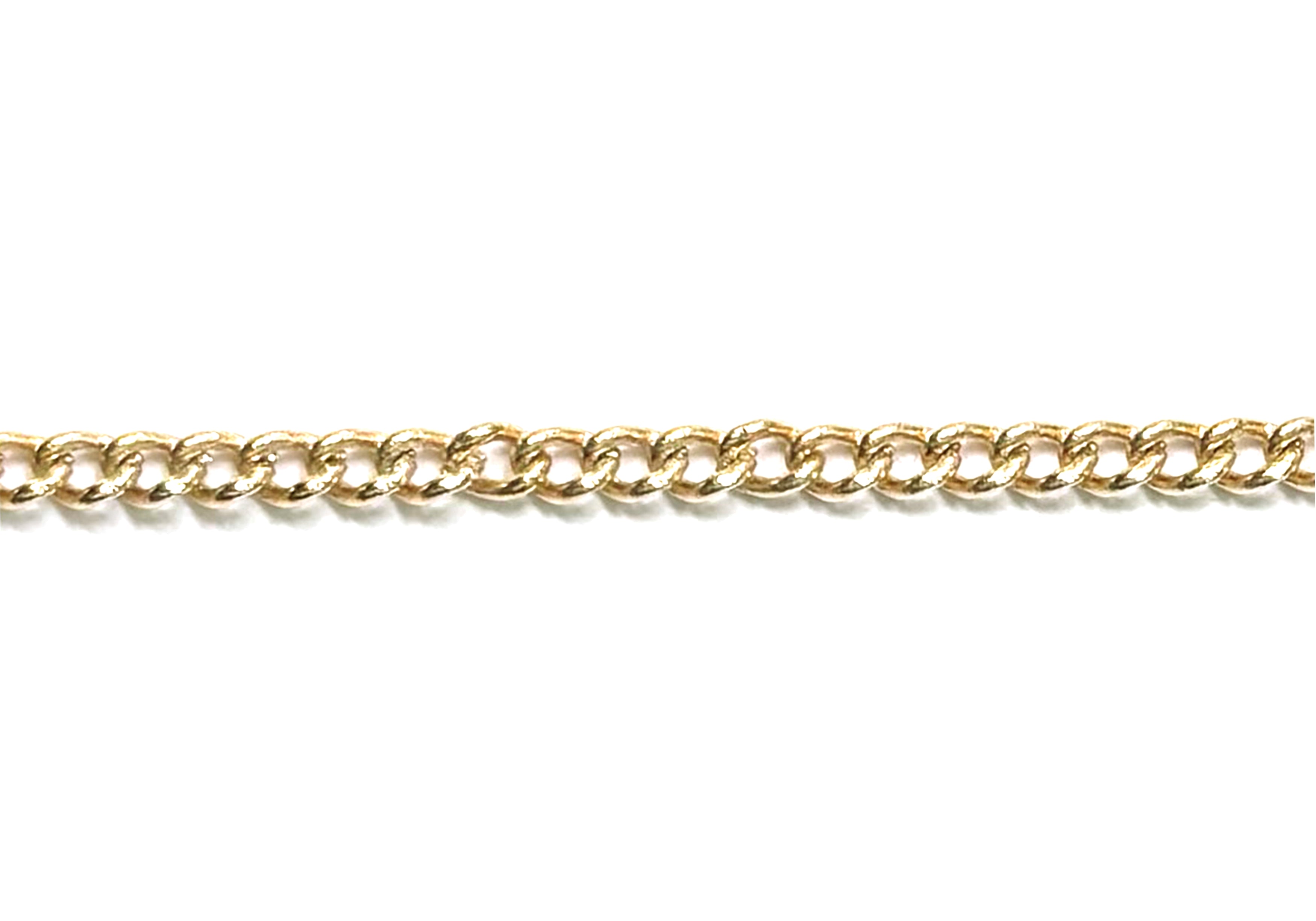 Silver and Gold plated chain to hang medals or crosses